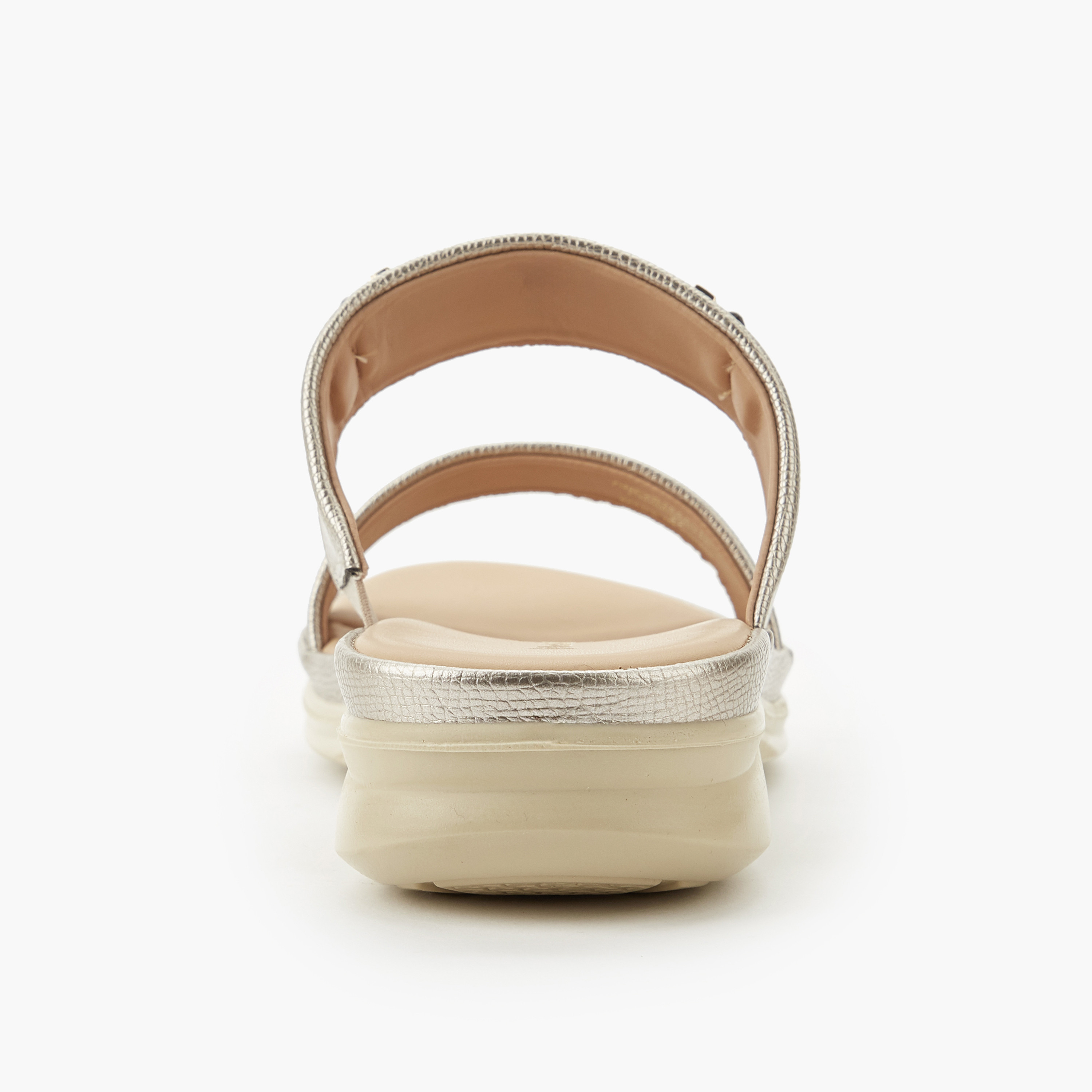 صندل نسائي مريح بتفاصيل ميتاليك من لو كونفورت-women-shoes-flats-sandals-image-5