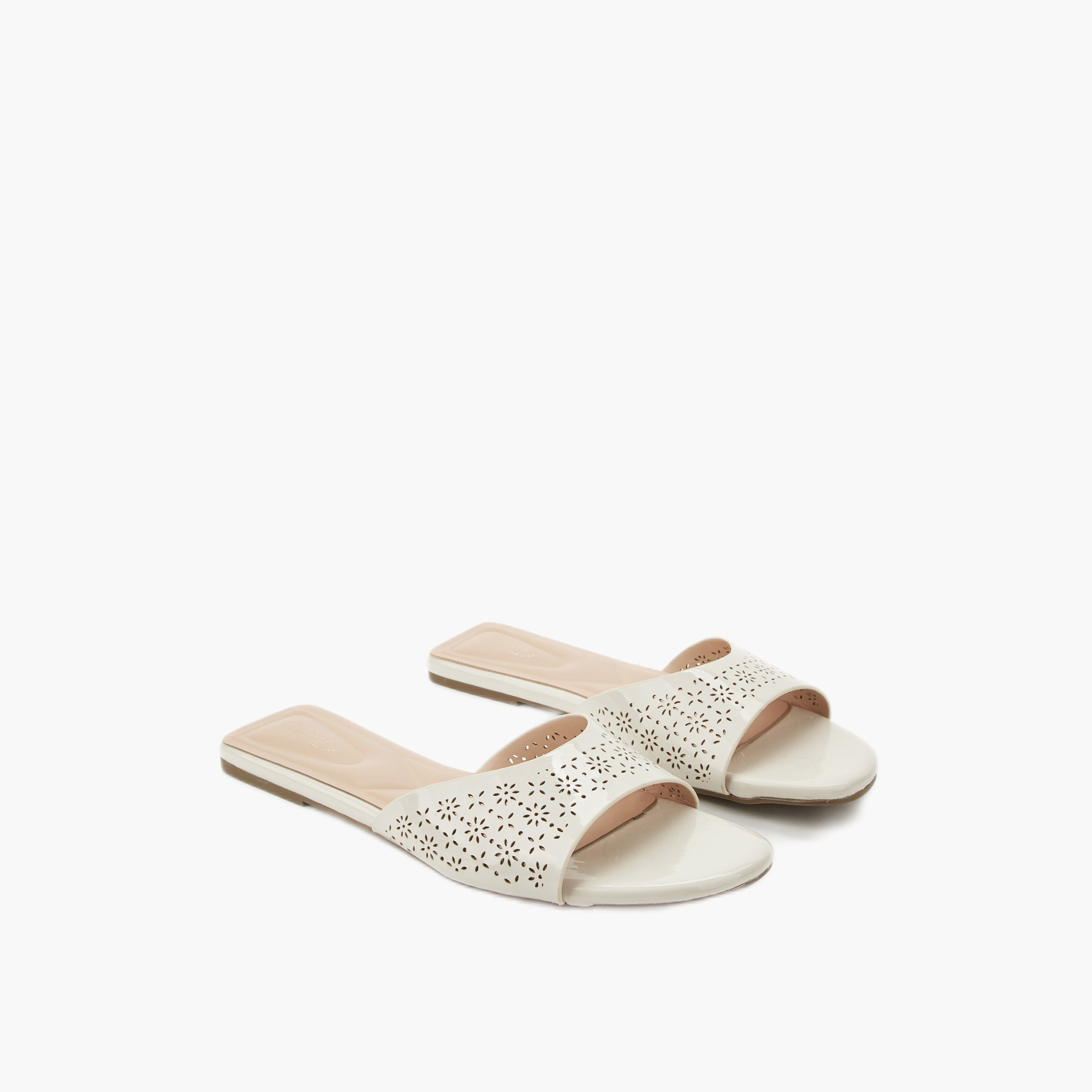 Celeste Women Laser Cut Flat Sandals-women-shoes-flats-sandals-image-1