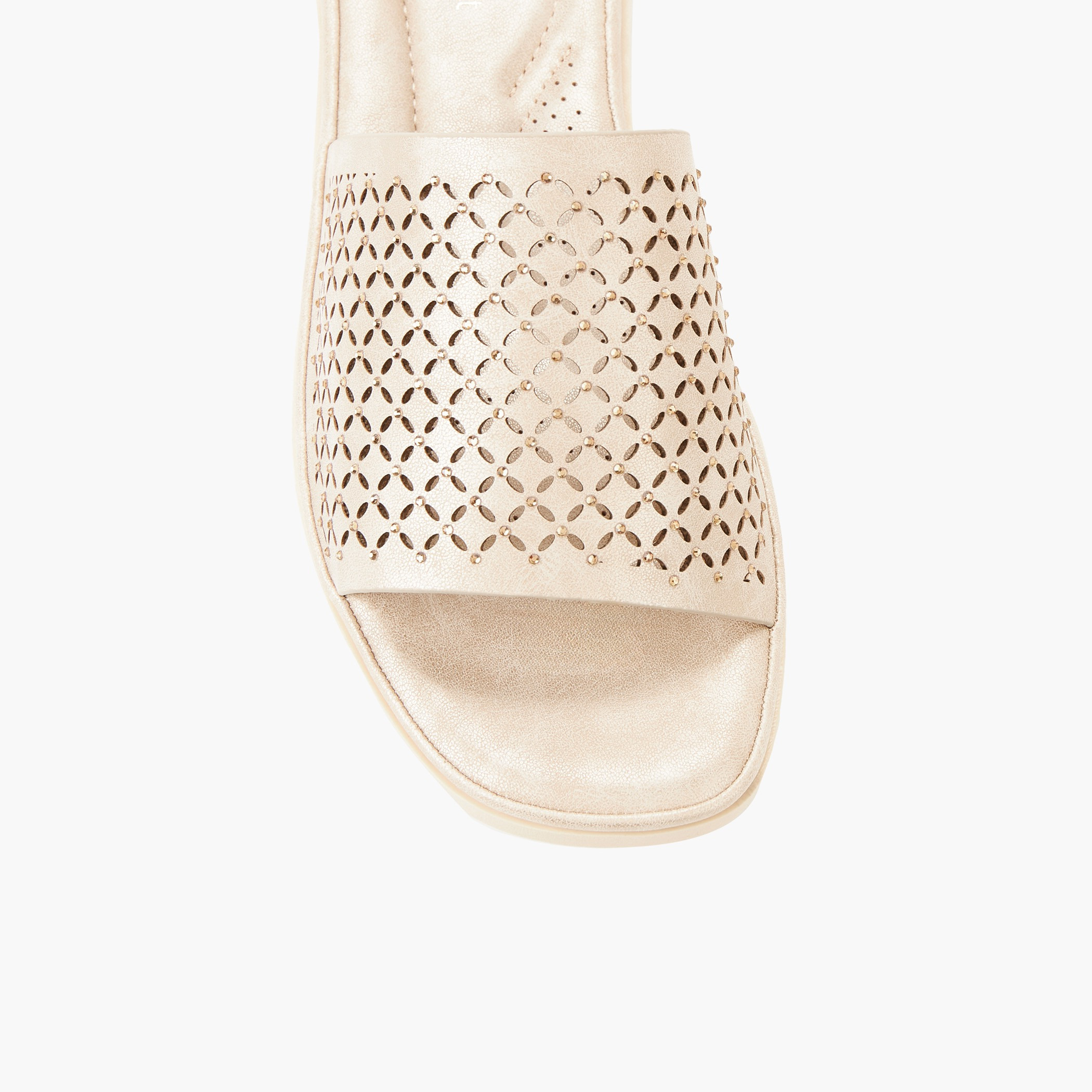 Le Confort Women Embellished Slip-On Sandals-women-shoes-flats-sandals-image-5