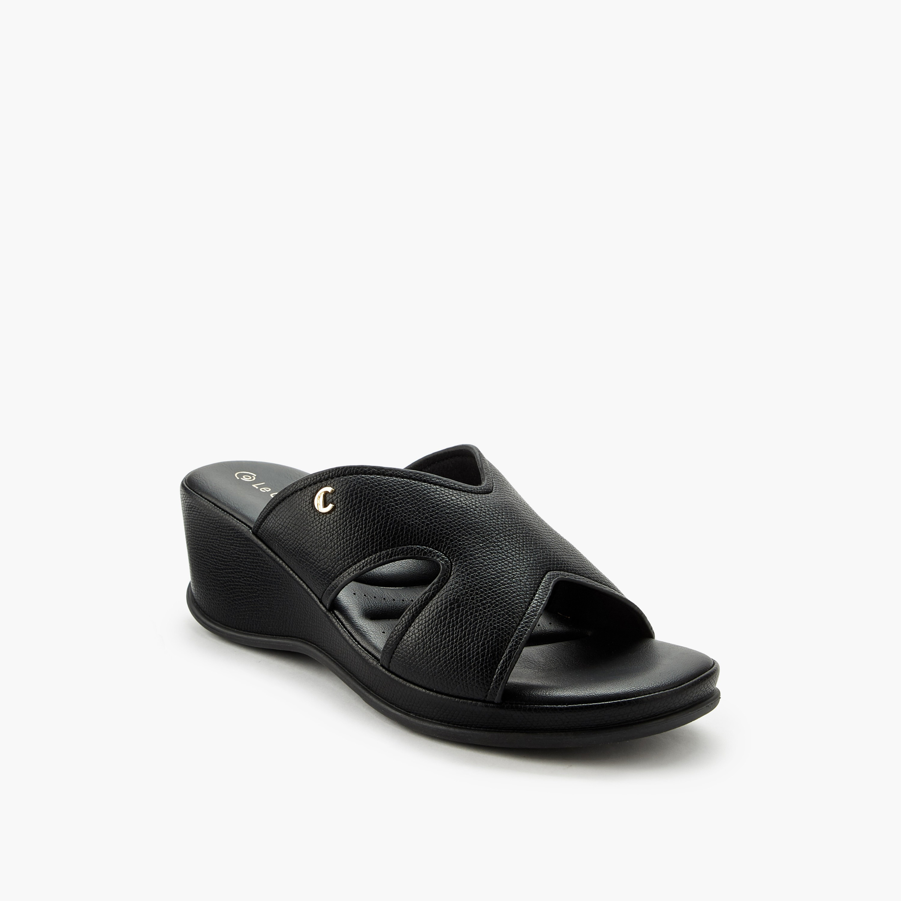 صندل مريح بكعب ويدج للنساء من لو كونفورت-women-shoes-sandals-heeled-image-5