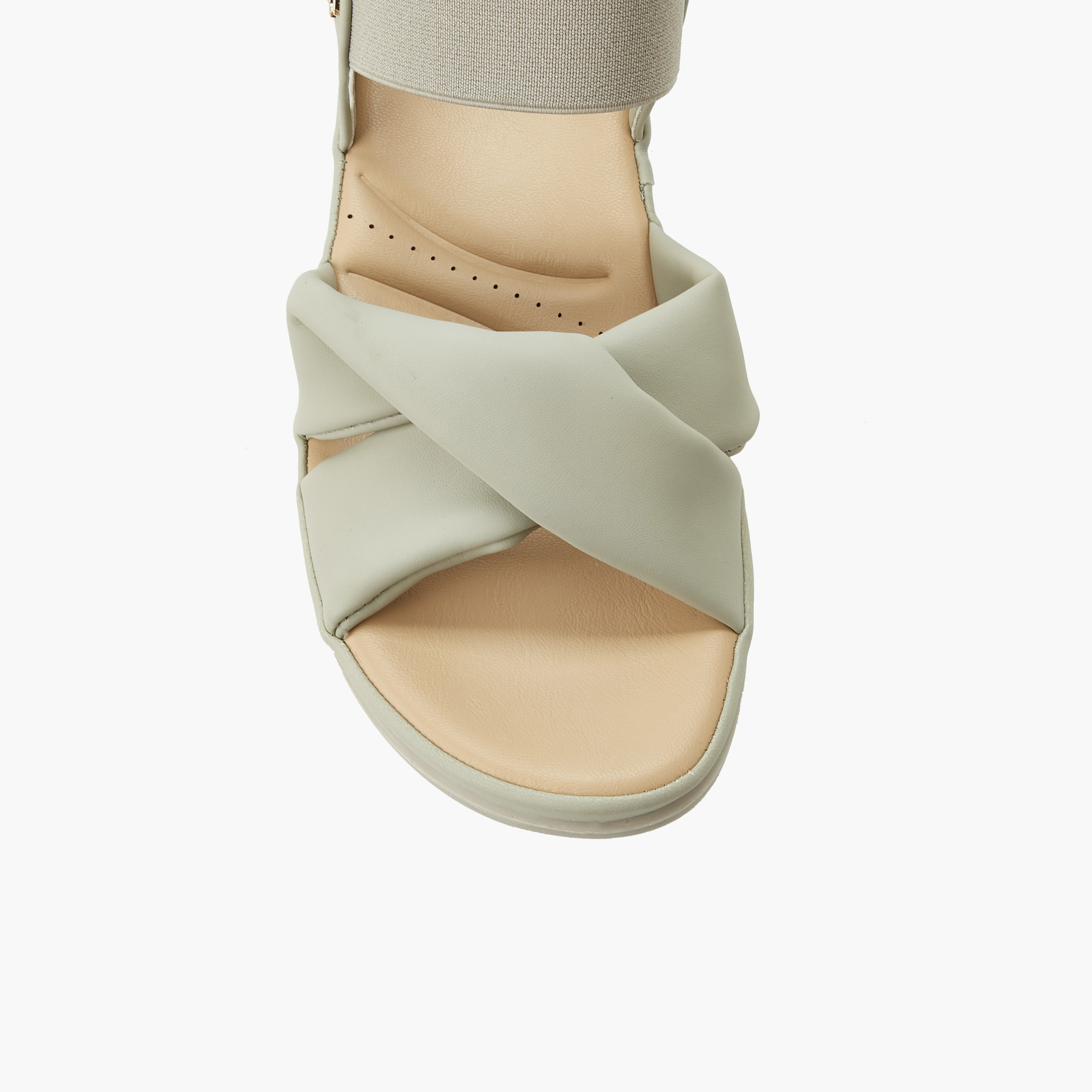 صندل مريح بأحزمة متقاطعة للنساء من لو كونفورت-women-shoes-sandals-heeled-image-4