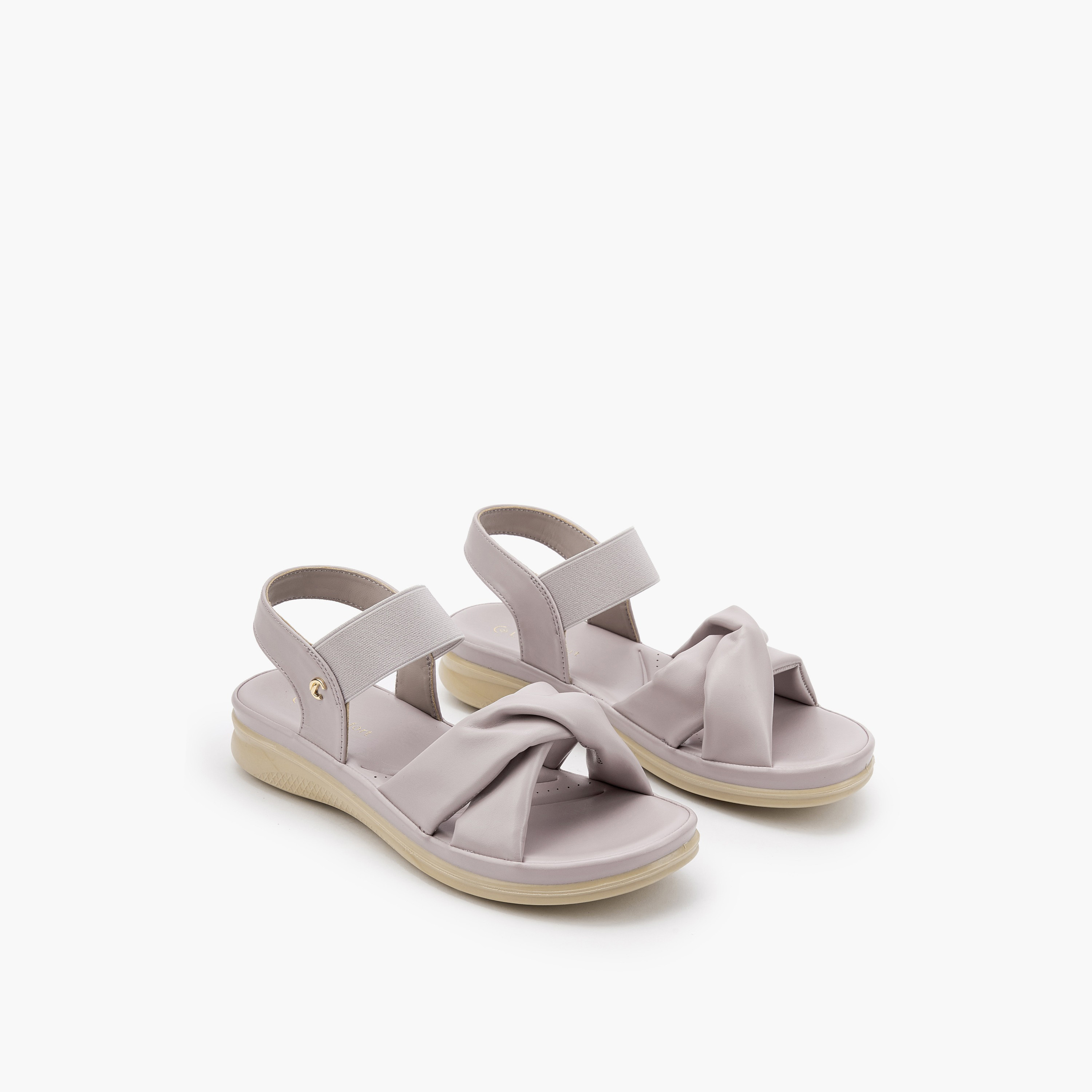 Le Confort Women Cross Strap Comfort Sandals-women-shoes-sandals-heeled-image-1