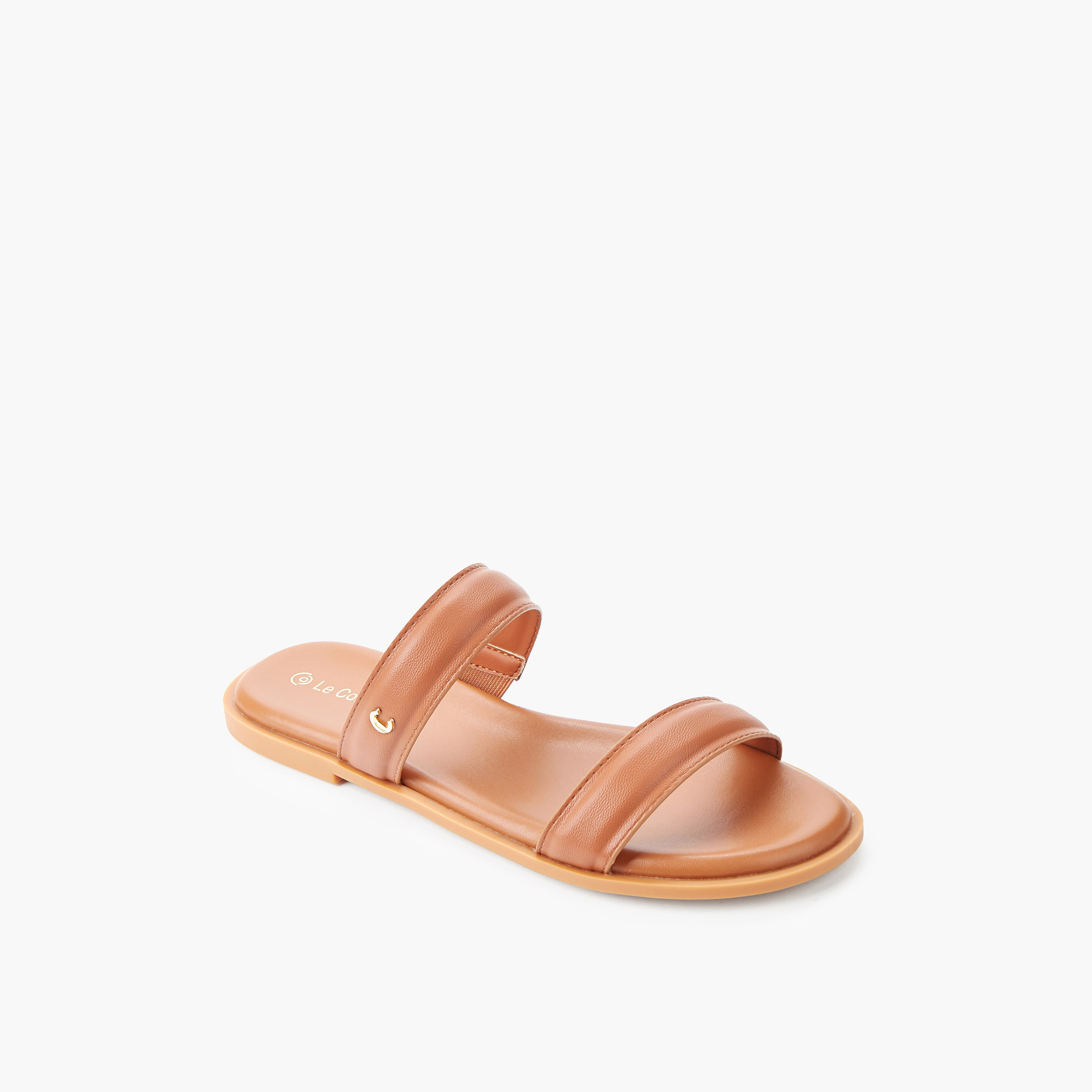 Le Confort Women Slip-On Sandals-women-shoes-flats-sandals-image-2
