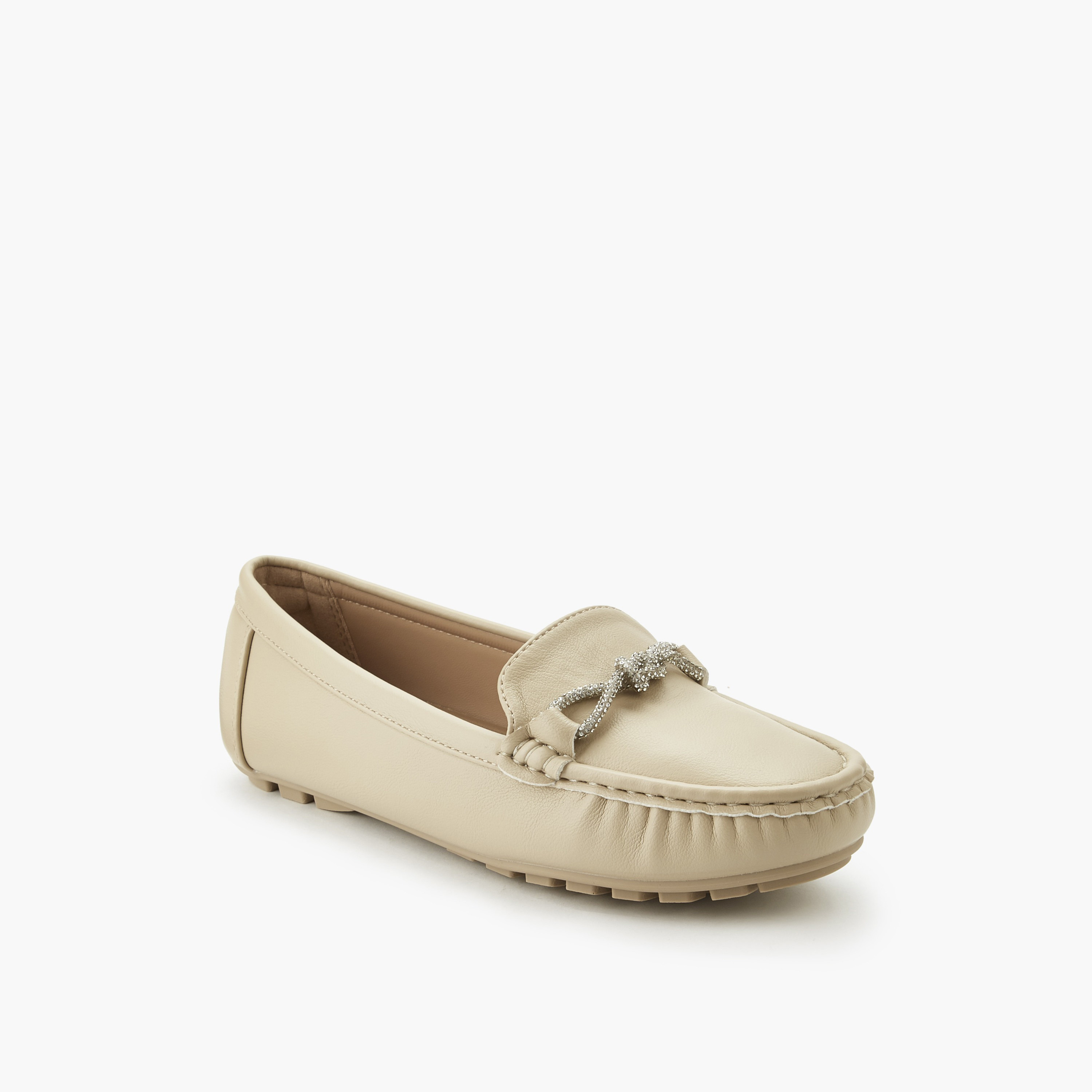 Le Confort Women Embellished Detail Loafers-women-shoes-flats-moccasins-image-2
