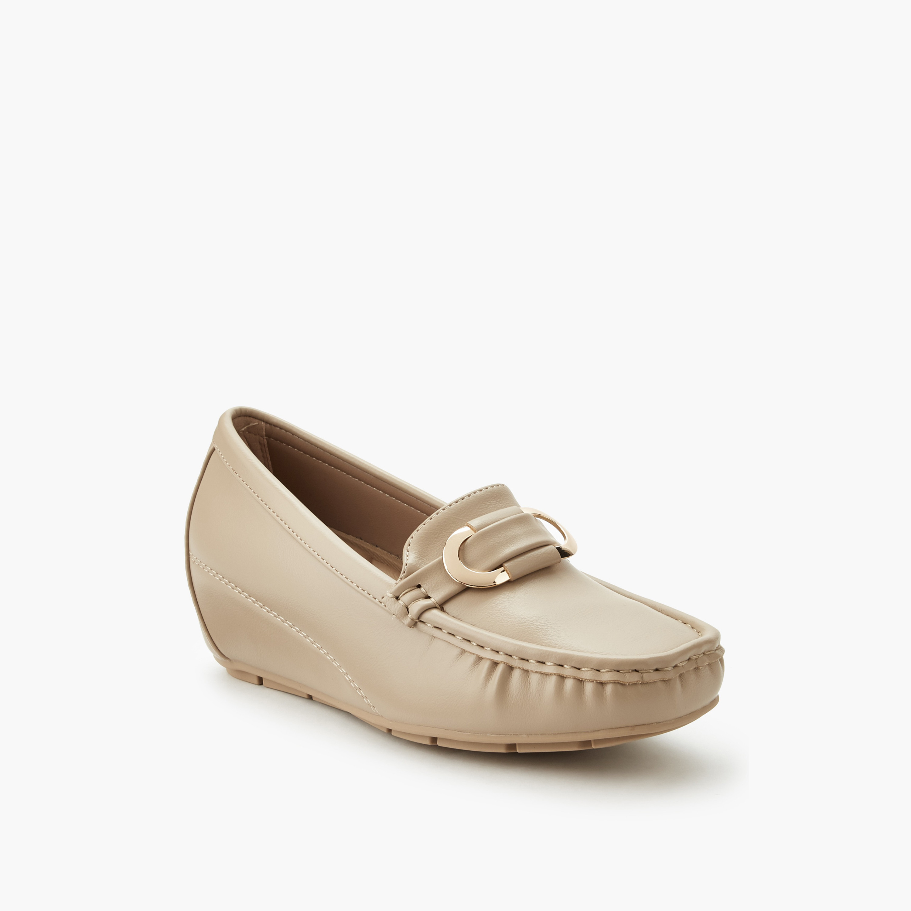 حذاء لوفرز بكعب ويدج للنساء من لو كونفورت-women-shoes-sandals-heeled-image-2