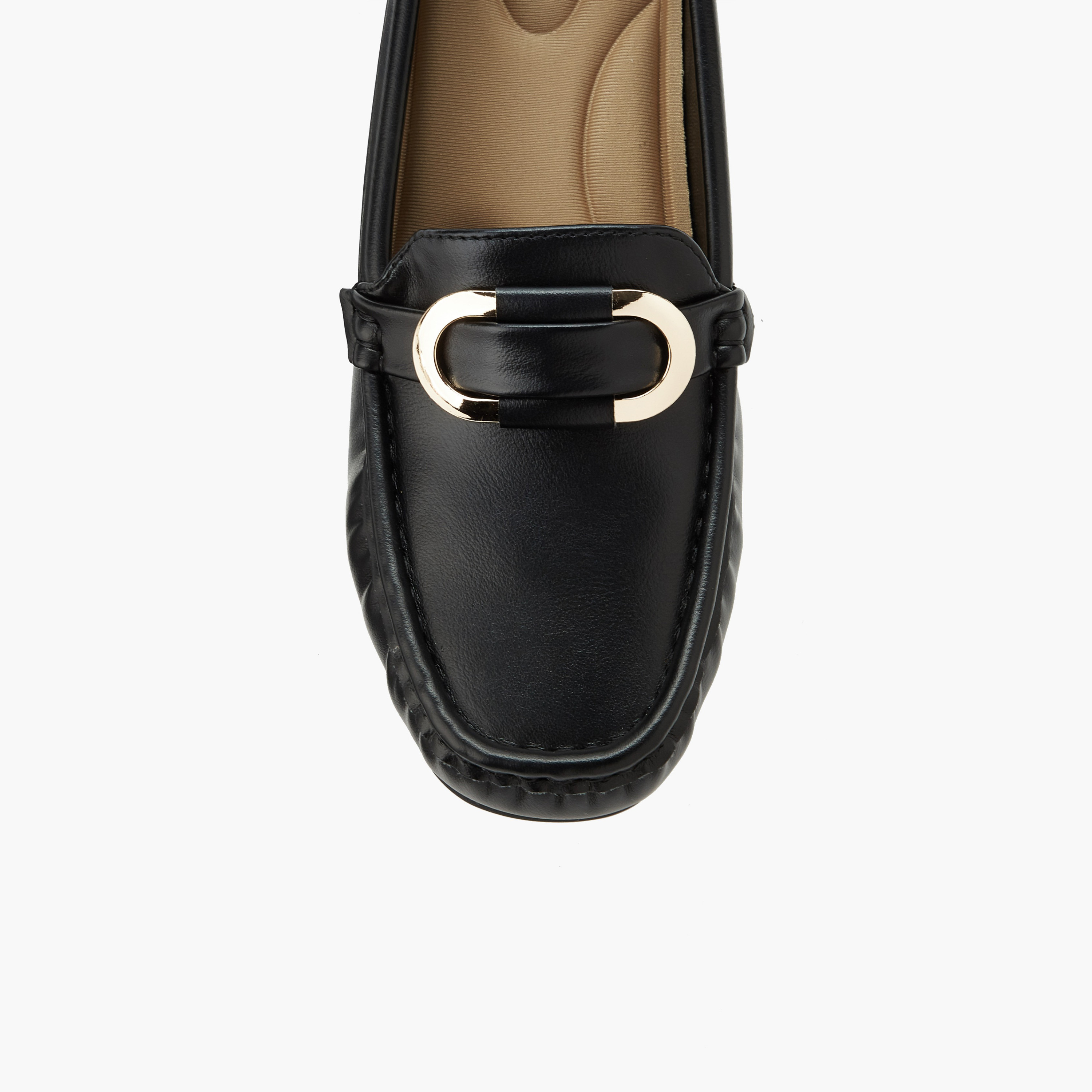 Le Confort Women Wedge Heel Loafers-women-shoes-sandals-heeled-image-5