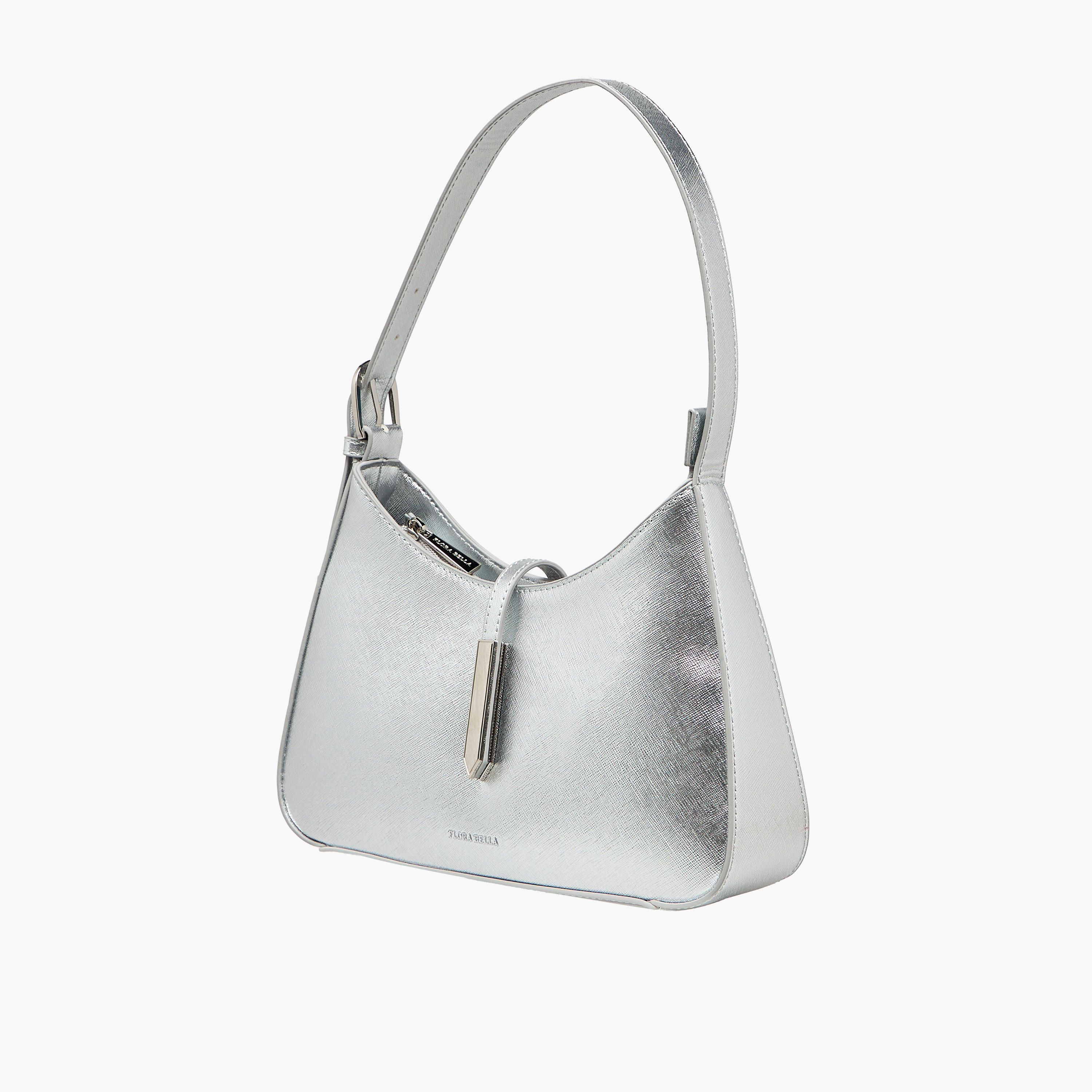 Flora Bella Solid Shoulder Bag with Magnetic Closure-women-bagsandwallets-handbags-image-2