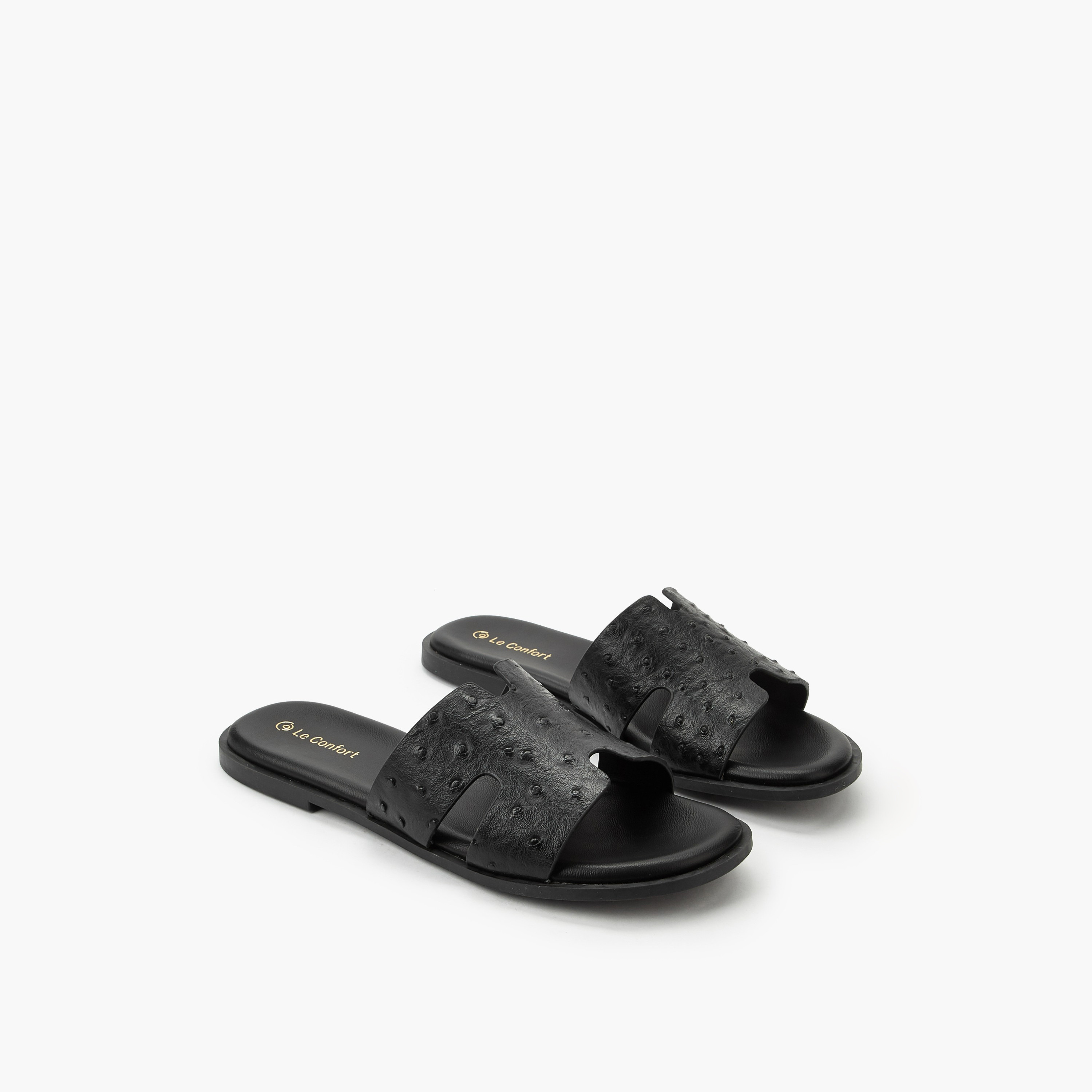 Le Confort Women Slip-On Sandals-women-shoes-flats-sandals-image-1
