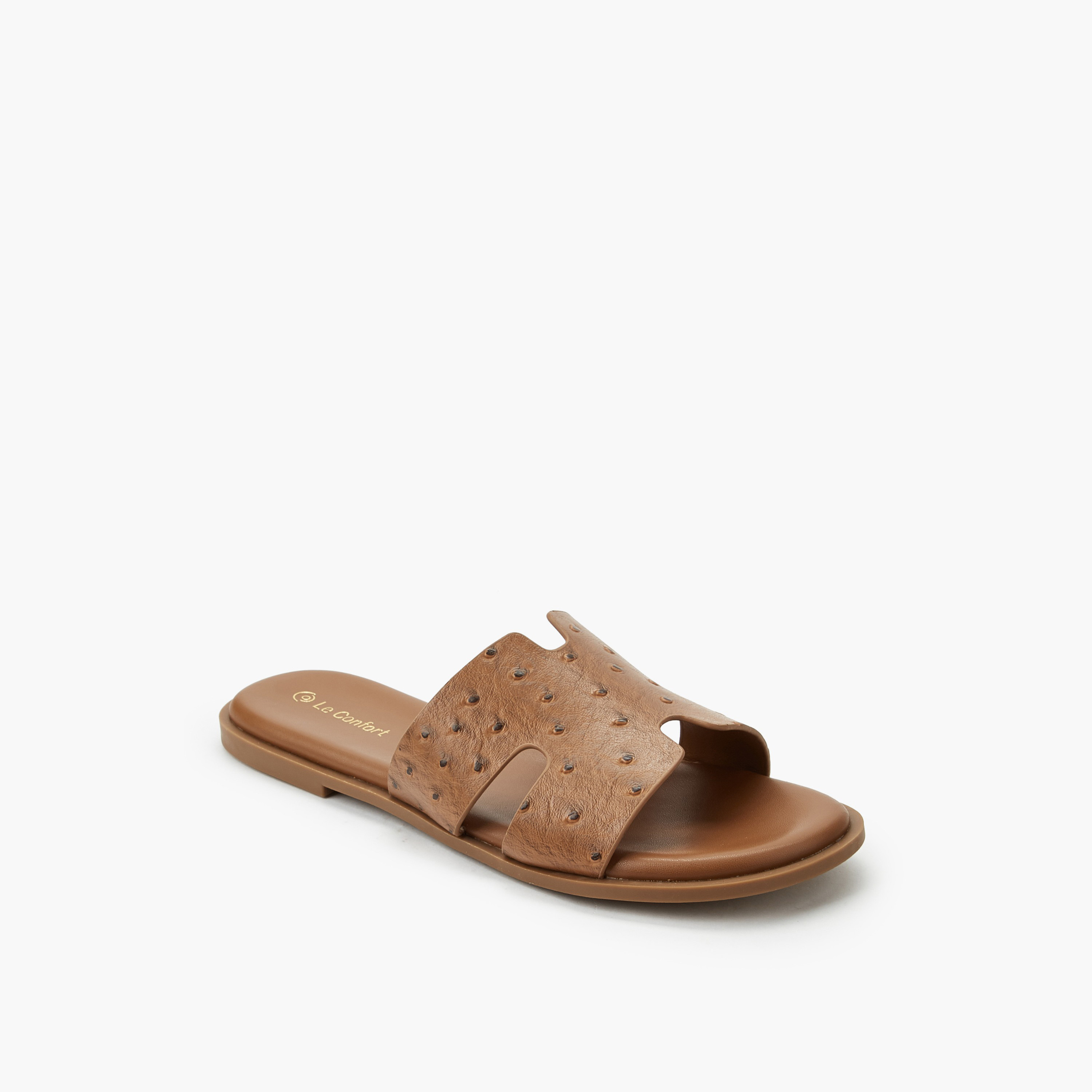Le Confort Women Slip-On Sandals-women-shoes-flats-sandals-image-2
