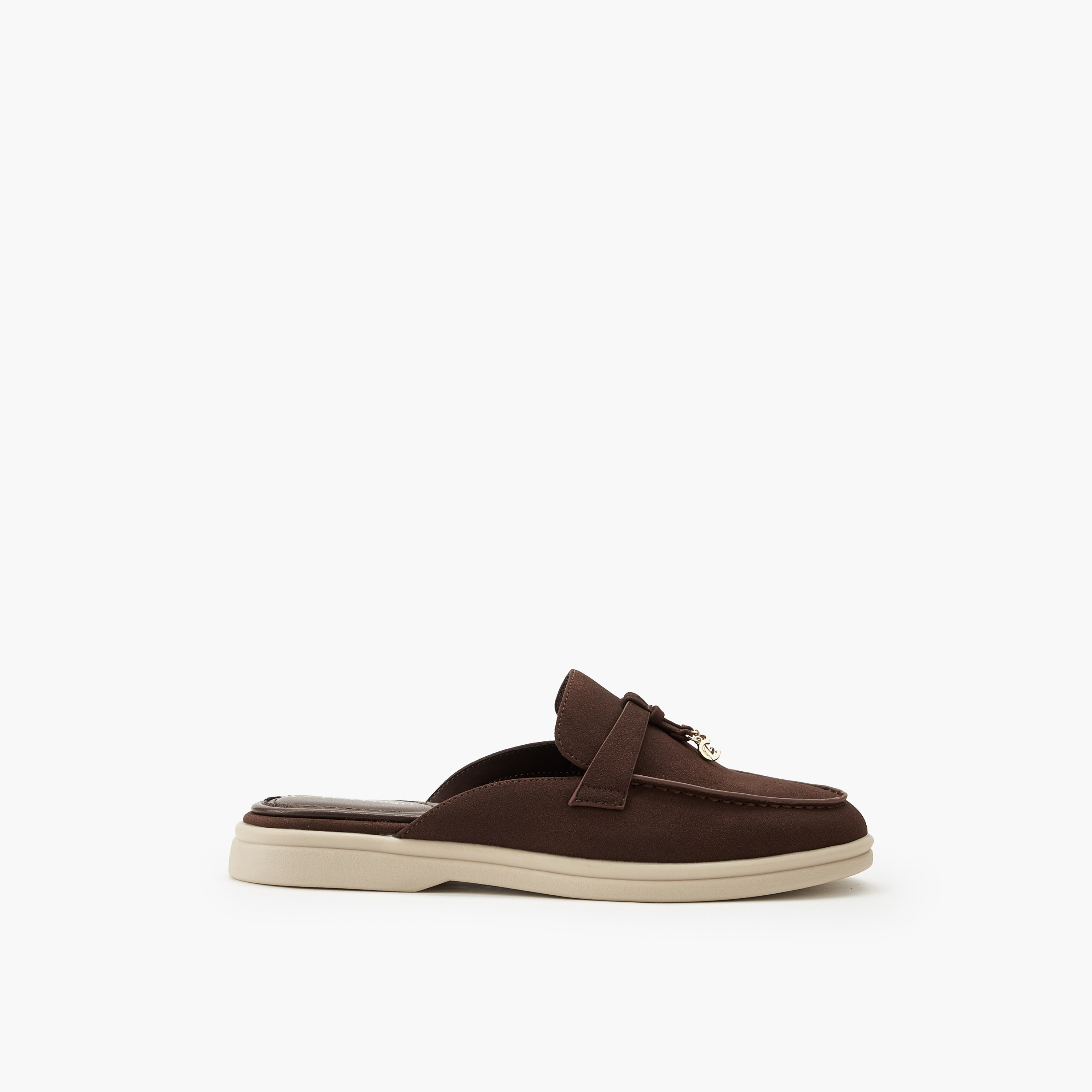 Le Confort Women Metal Accent Mules-women-shoes-flats-mules-image-3