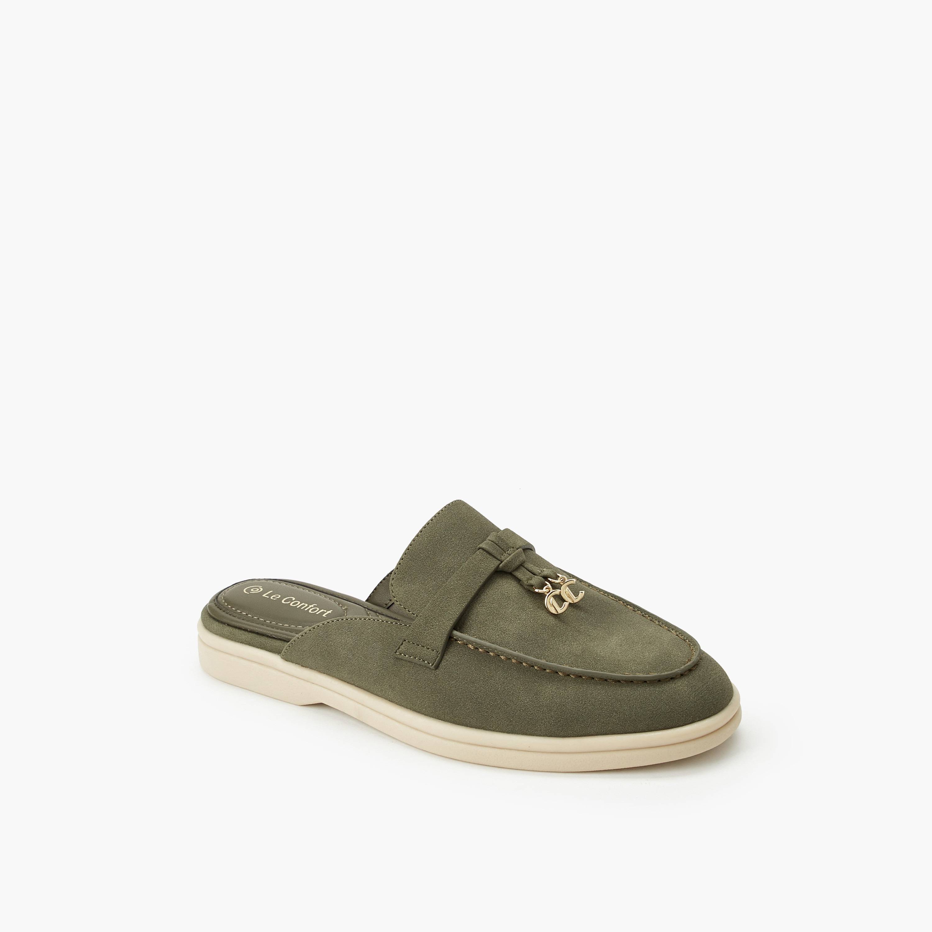 حذاء ميول بزينة معدنية للنساء من لو كونفورت-women-shoes-flats-mules-image-2