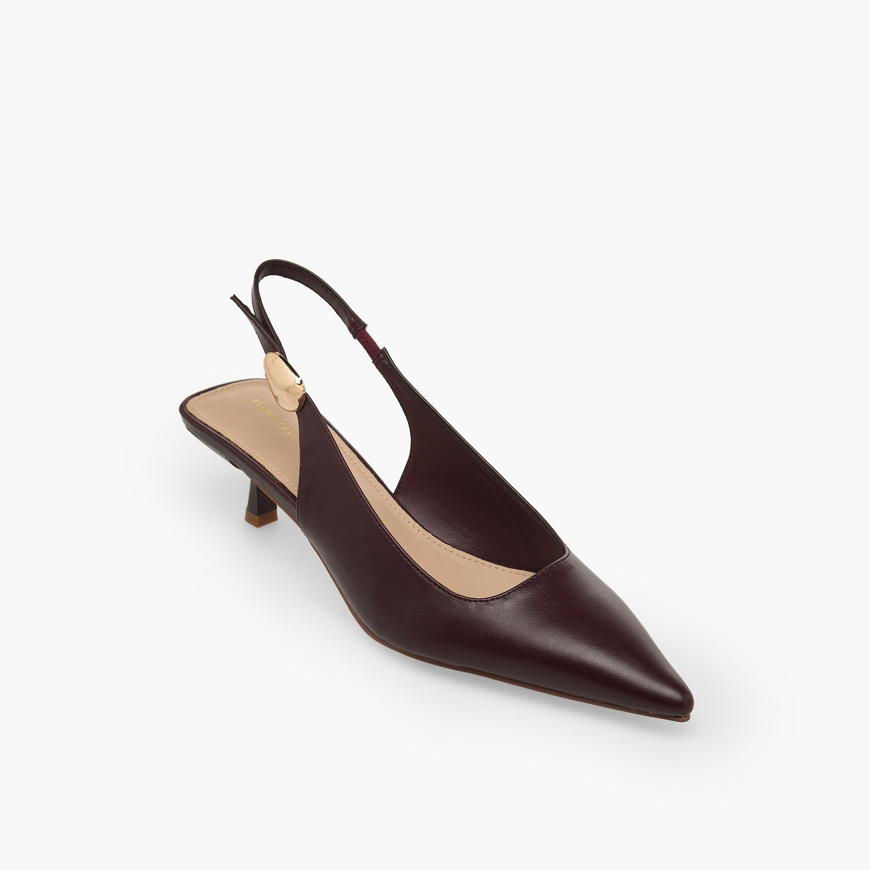 حذاء ميول بمقدمة مدببة وكعب صغير من فلورا بيلا-women-shoes-sandals-heeled-image-2