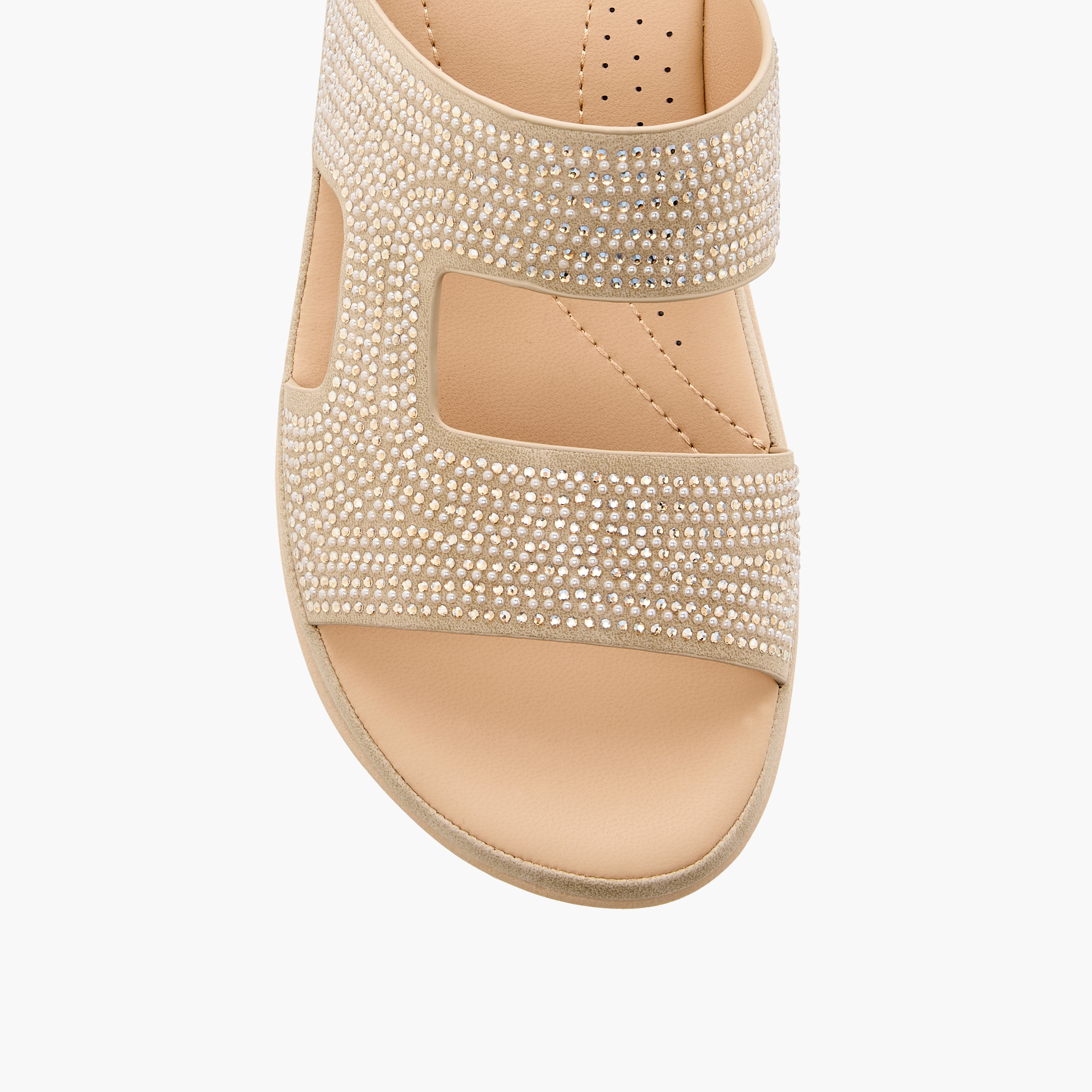 صندل مزين سهل الارتداء للنساء من لو كونفورت-women-shoes-flats-sandals-image-4