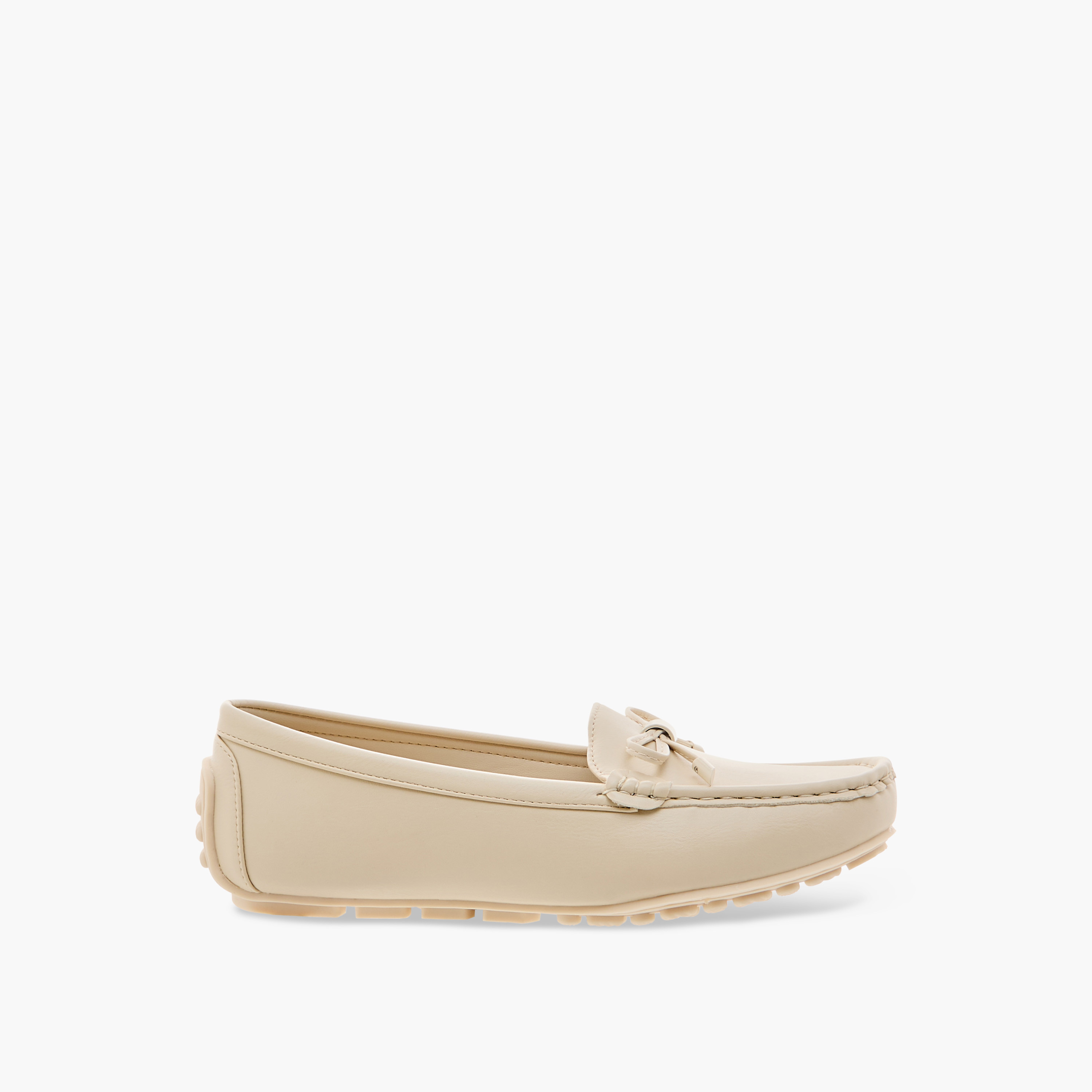 Le Confort Bow Accent Slip-On Loafers-women-shoes-flats-loafers-image-3