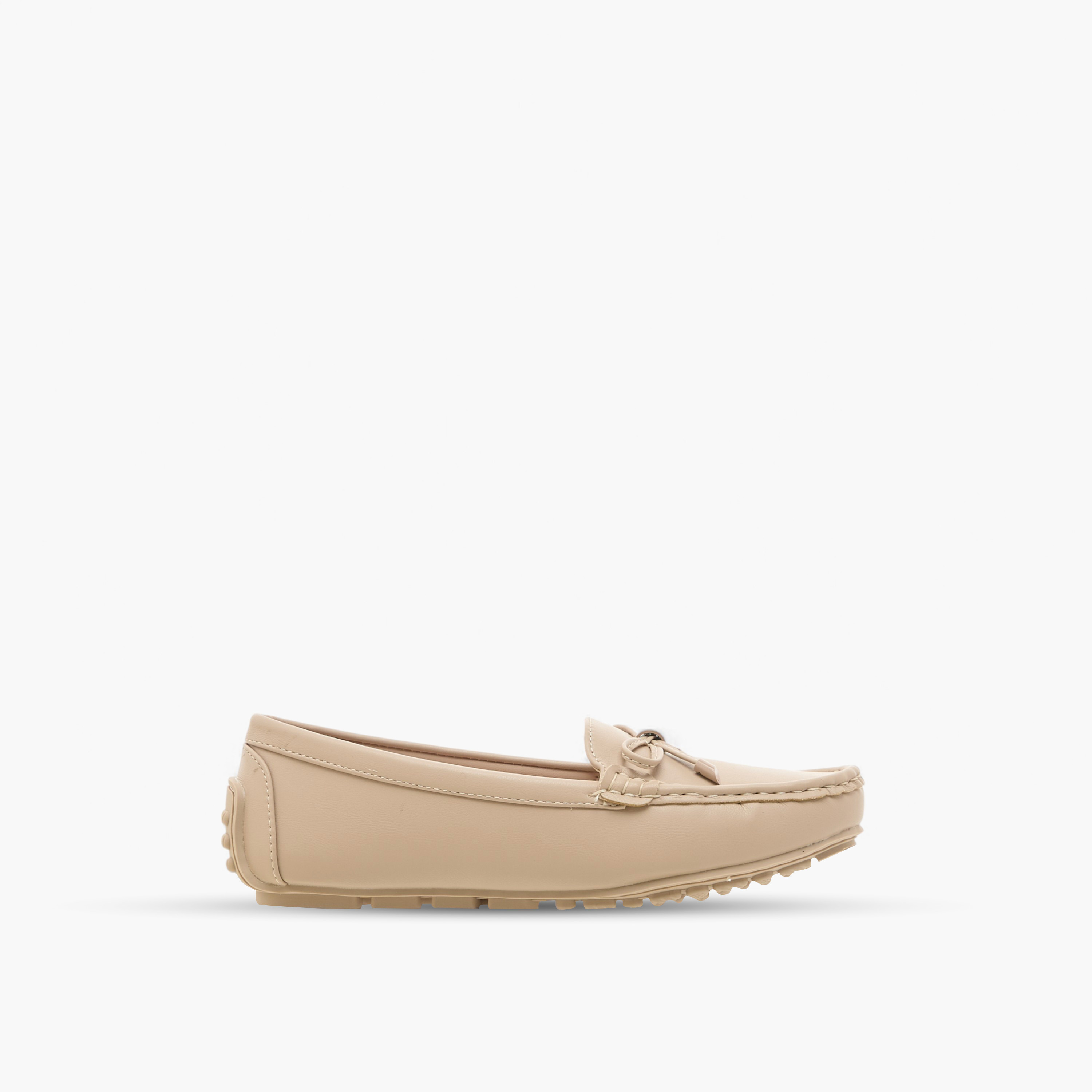 Le Confort Bow Accent Slip-On Loafers-women-shoes-flats-loafers-image-3
