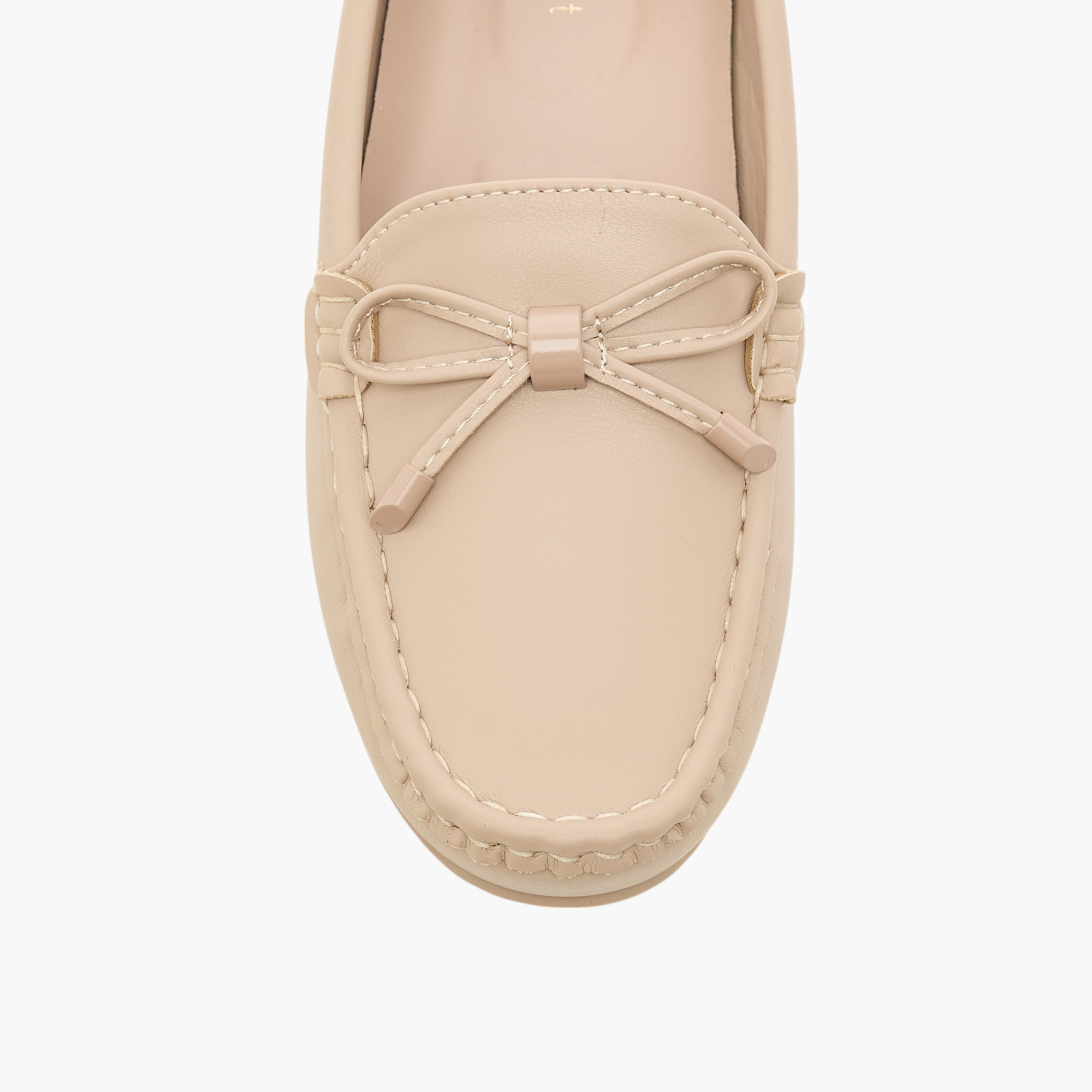 Le Confort Bow Accent Slip-On Loafers-women-shoes-flats-loafers-image-4