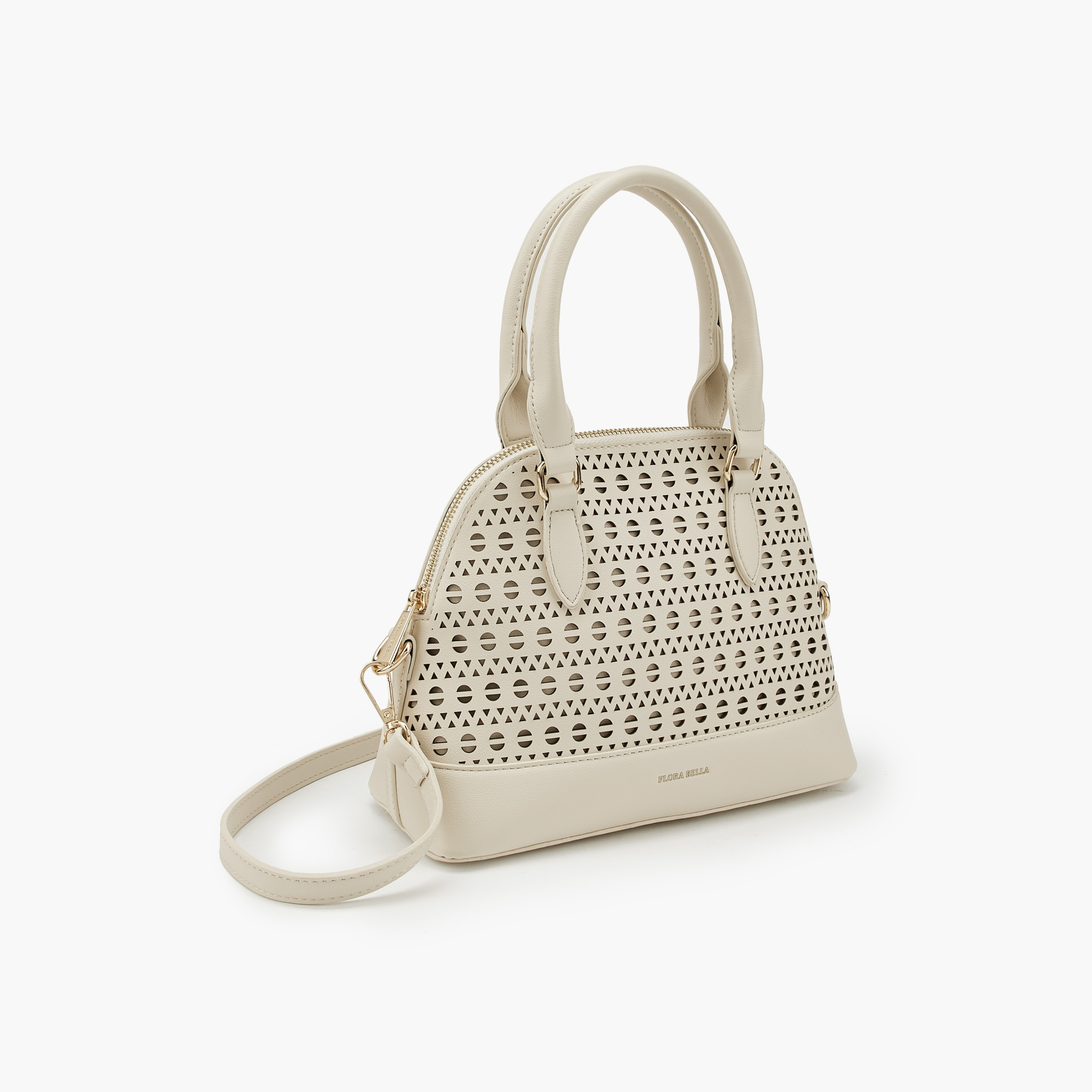شنطة ساتشيل بنقوش ليزر وحزام قابل للفصل من فلورا بيلا-women-bagsandwallets-handbags-image-2