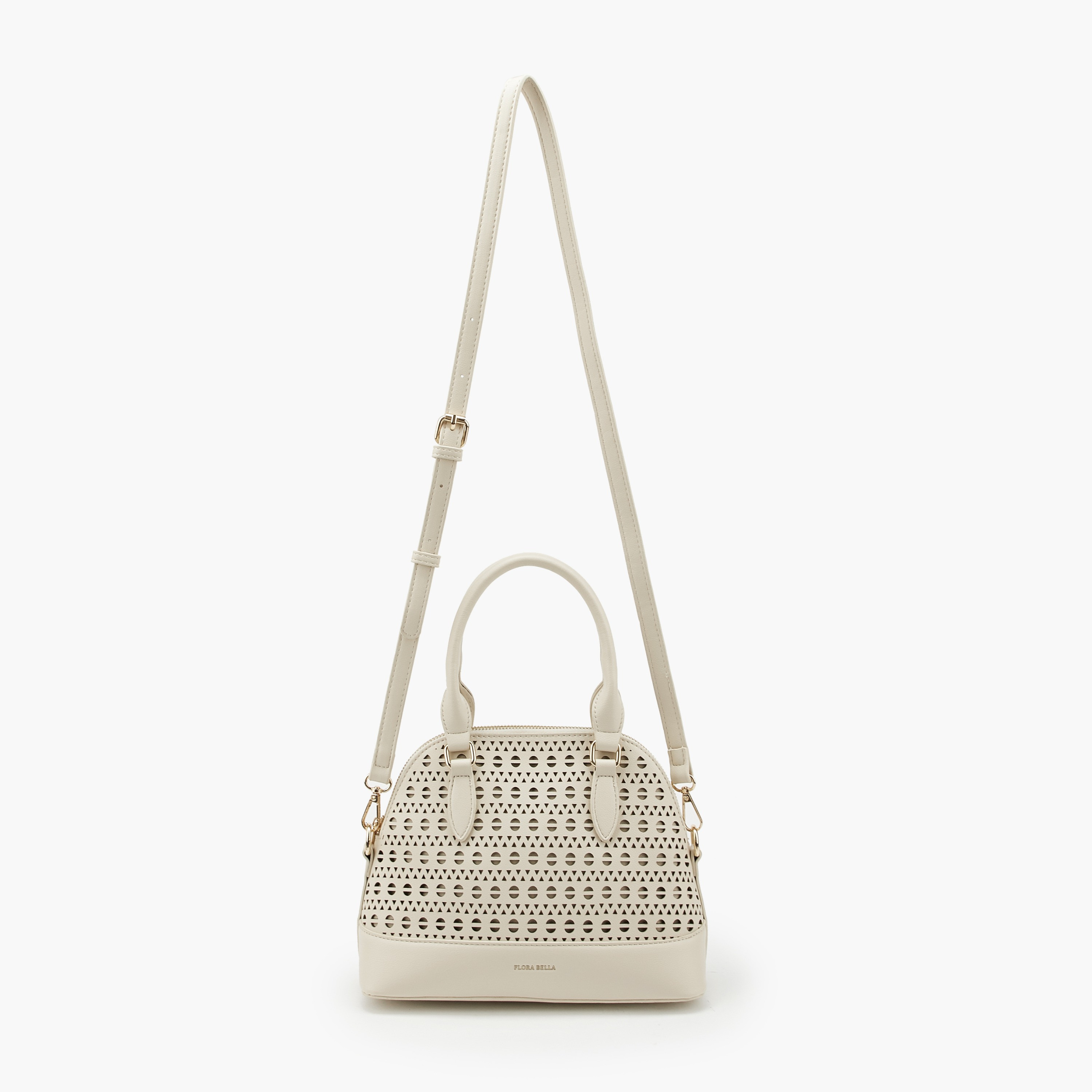 شنطة ساتشيل بنقوش ليزر وحزام قابل للفصل من فلورا بيلا-women-bagsandwallets-handbags-image-6