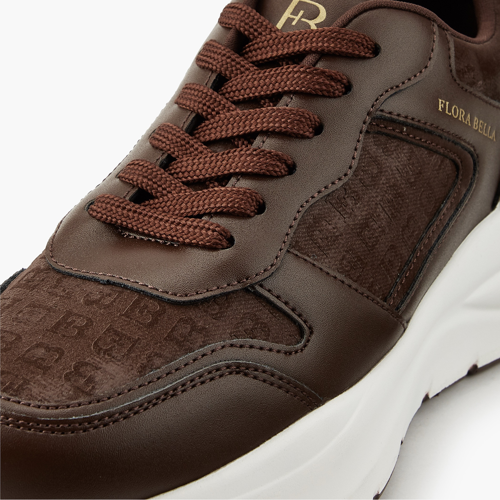 Flora Bella Panelled Sneakers with Lace-Up Closure-women-shoes-sneakers-image-4