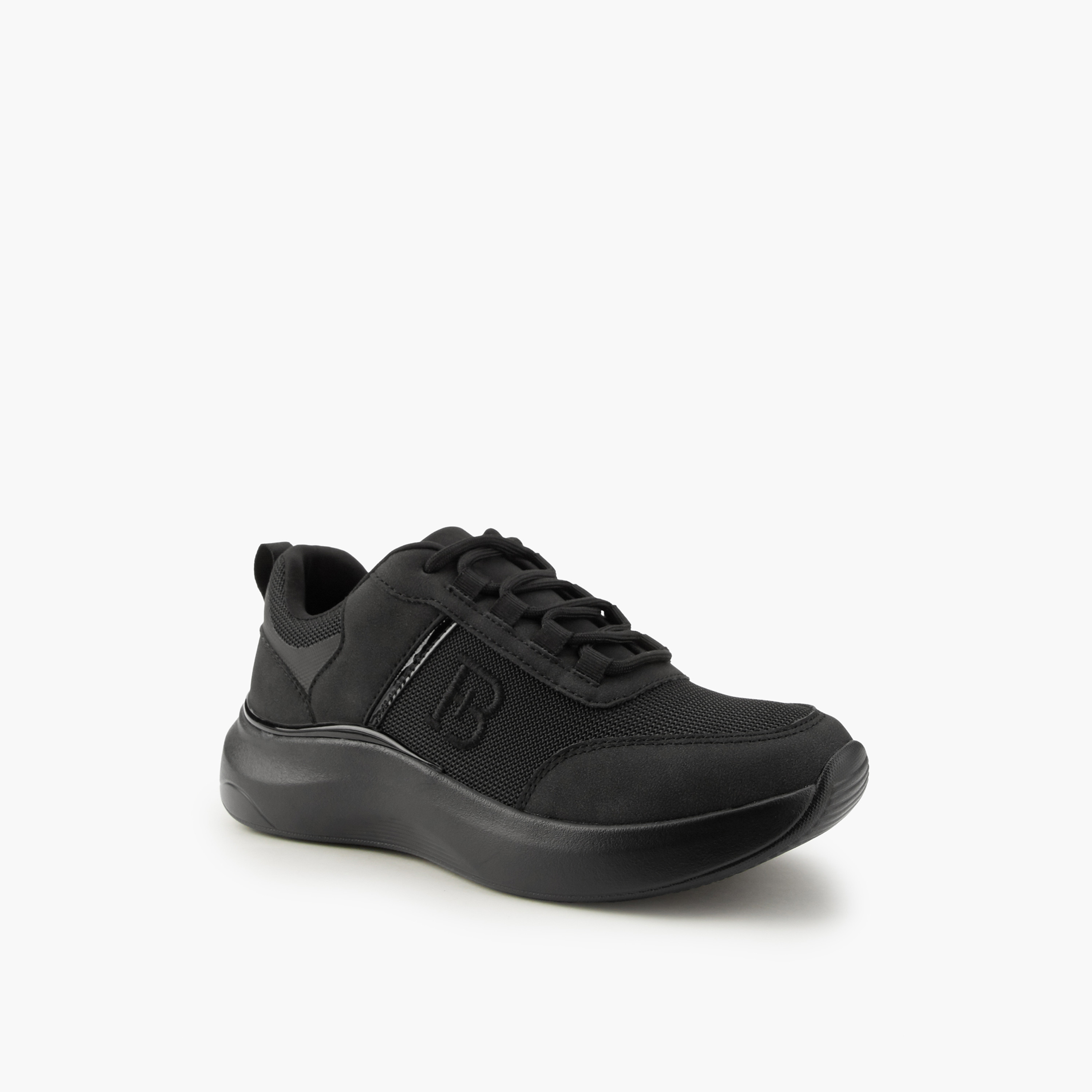 Flora Bella Panelled Lace-Up Sneakers-women-shoes-sneakers-image-2