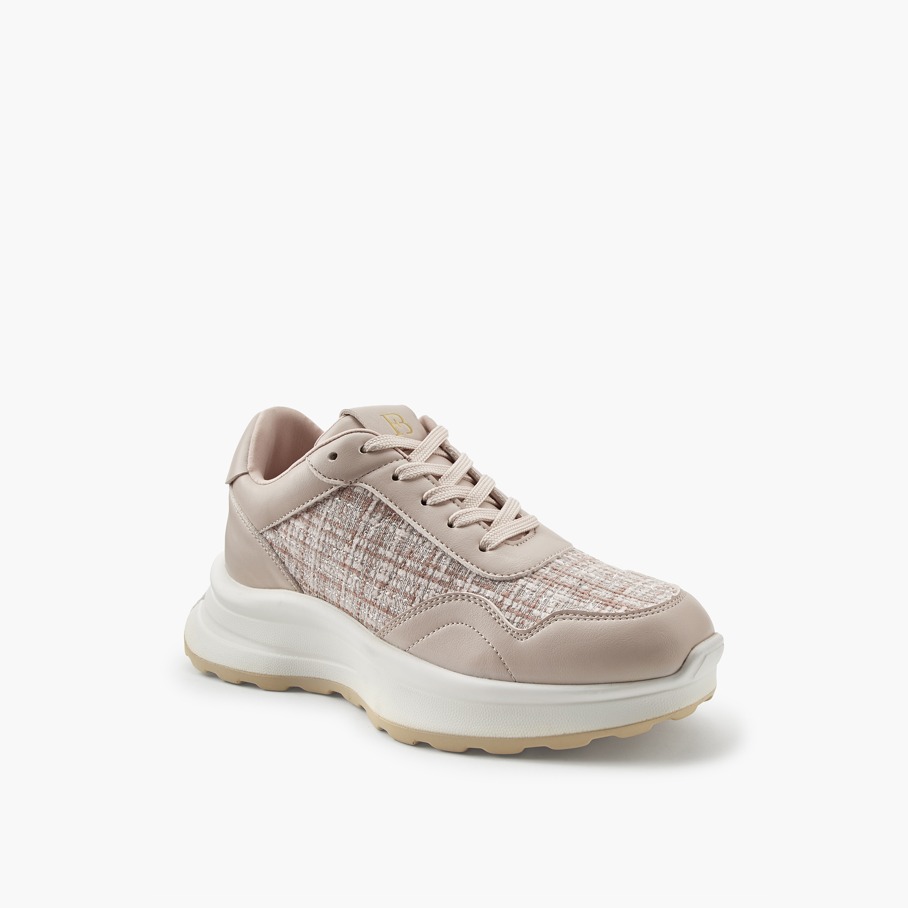 Flora Bella Panelled Lace-Up Sneakers-women-shoes-sneakers-image-3
