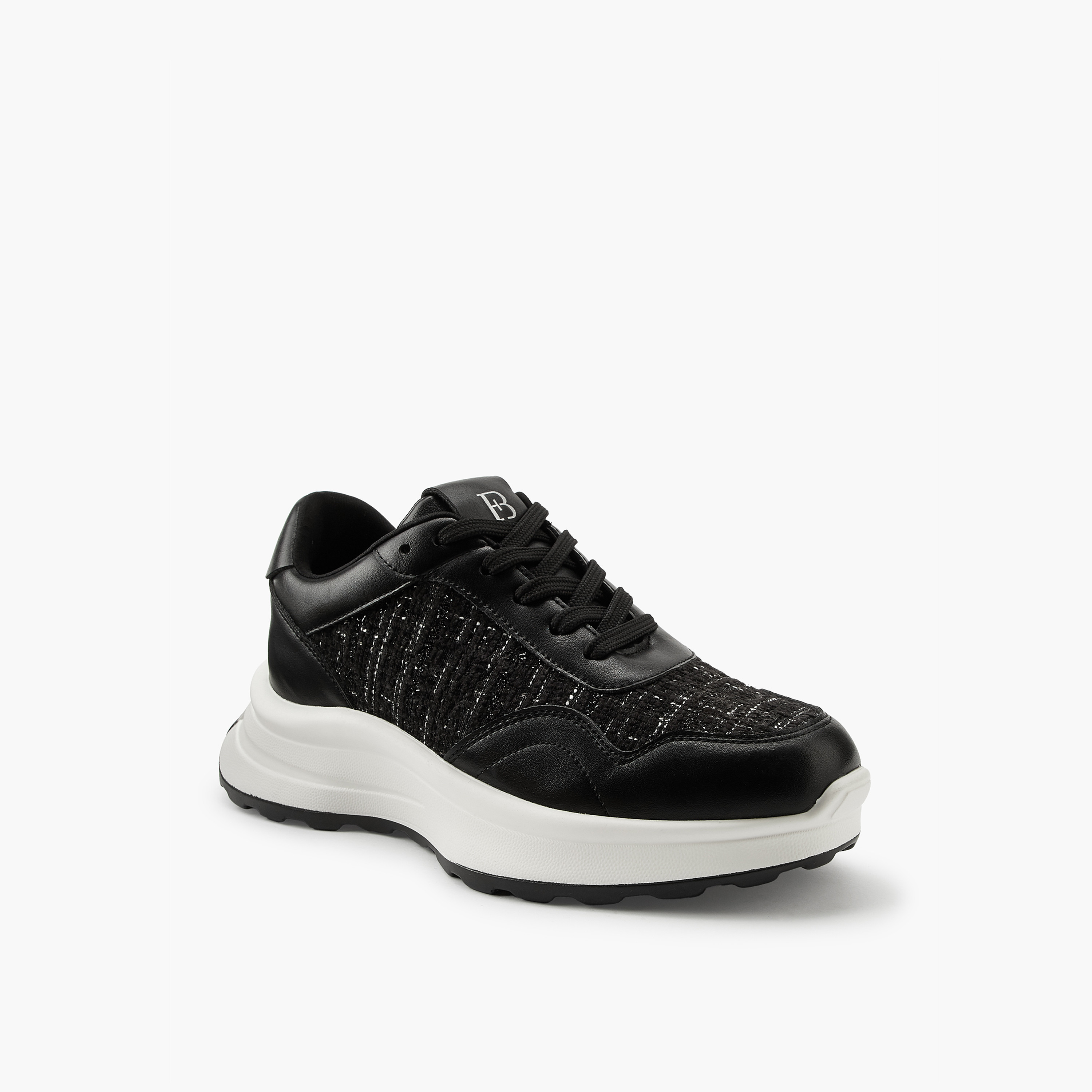 Flora Bella Panelled Lace-Up Sneakers-women-shoes-sneakers-image-3