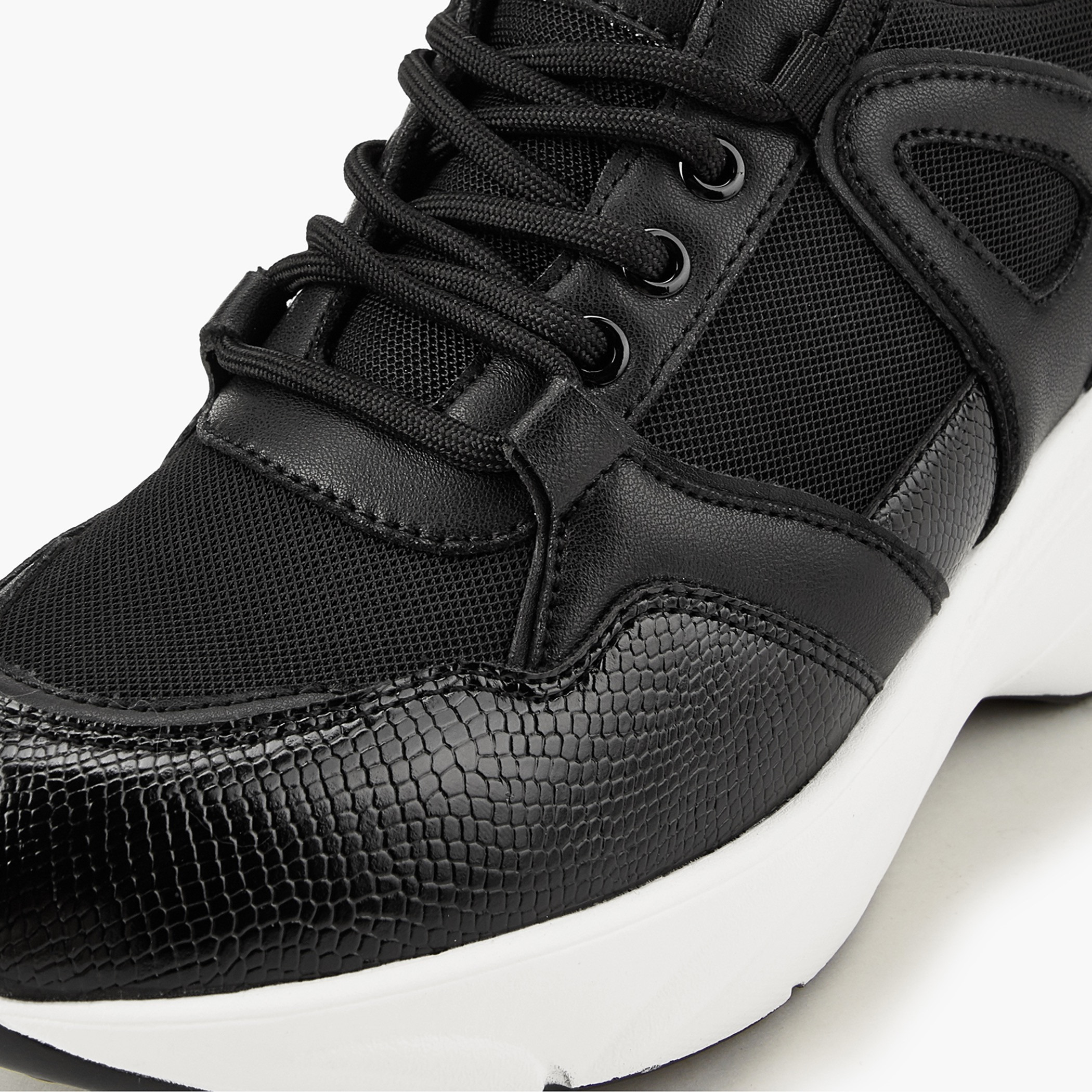 Flora Bella Panelled Lace-Up Sneakers-women-shoes-sneakers-image-4