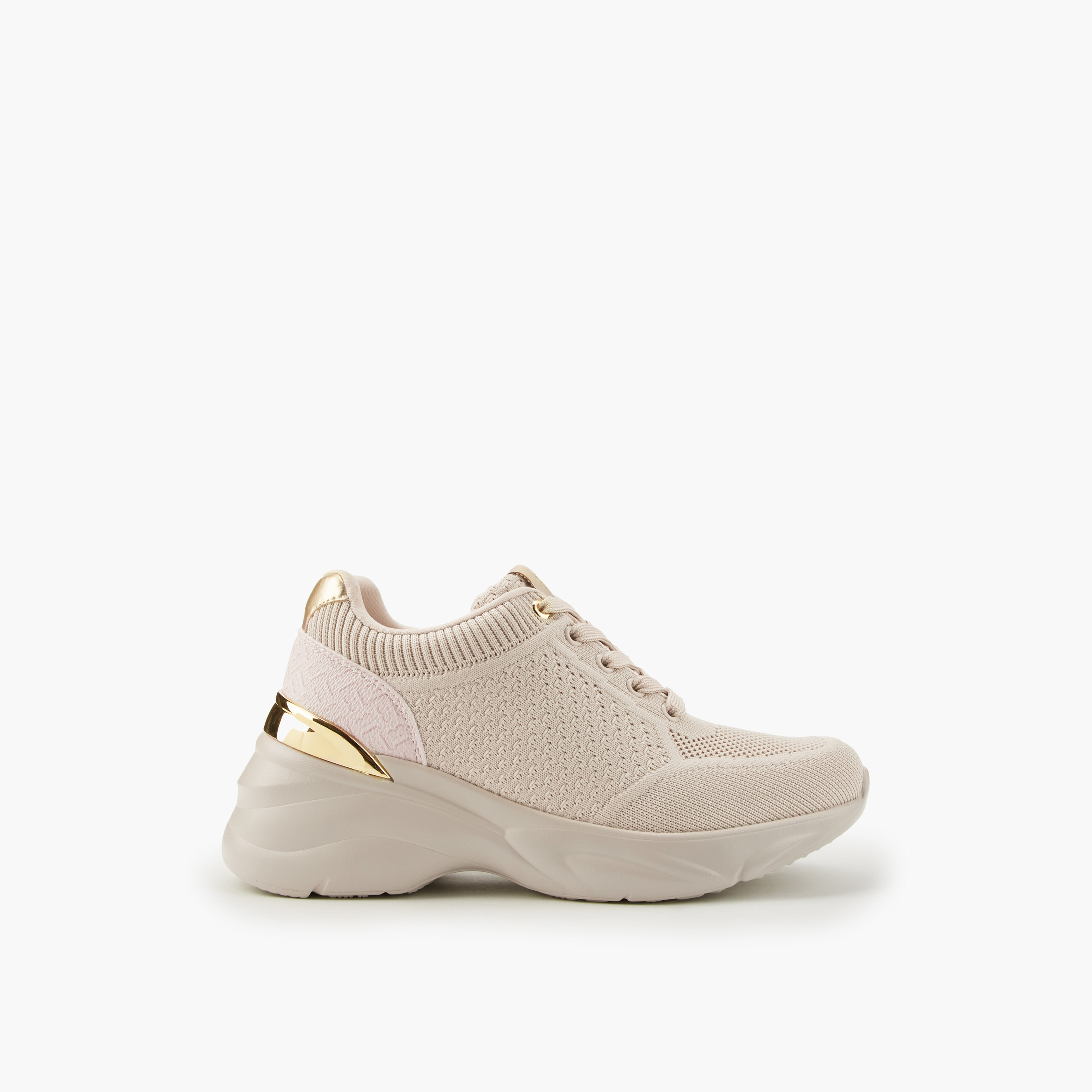 Flora Bella Monogram Print Lace-Up Sneakers-women-shoes-sneakers-image-3