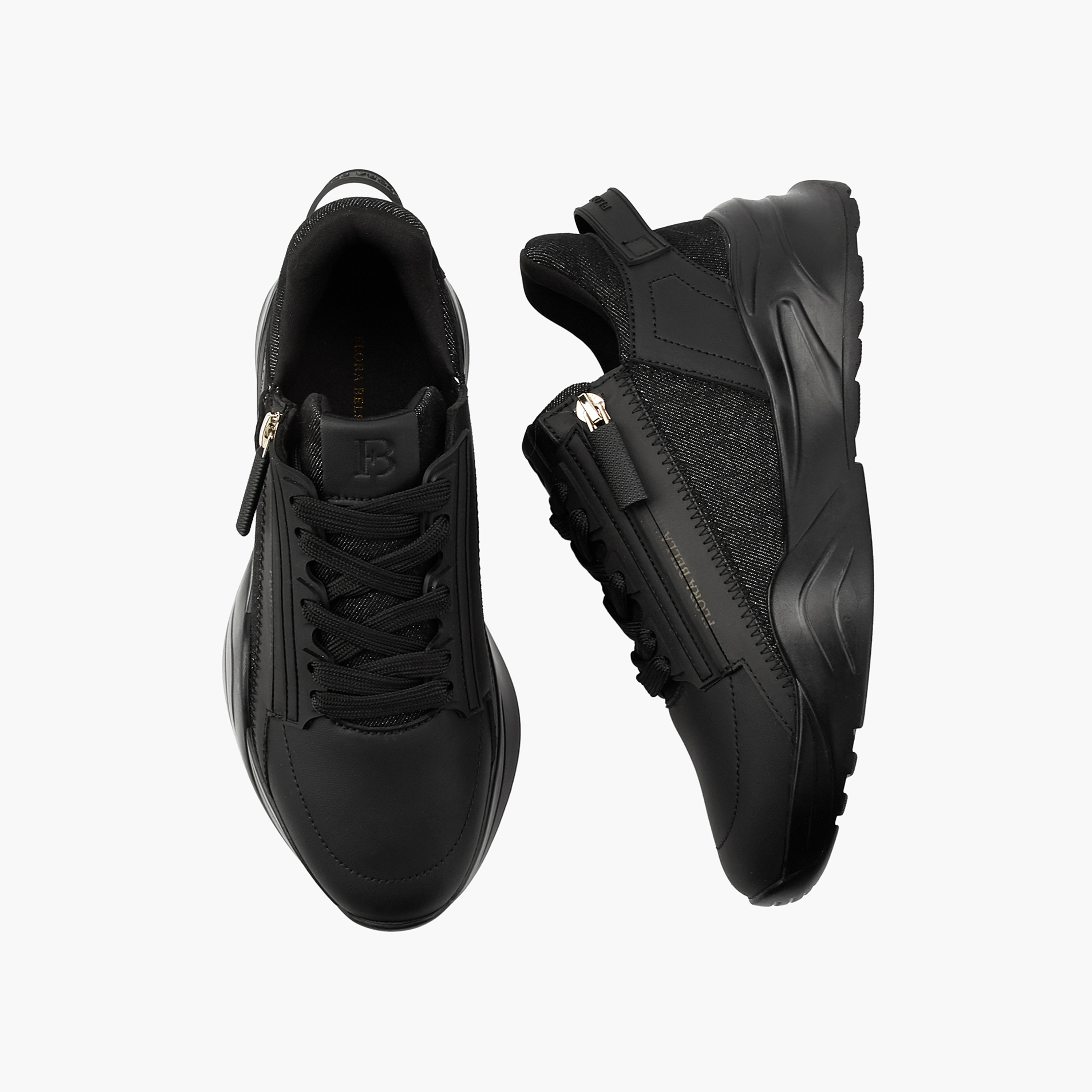 Flora Bella Panelled Lace-Up Sneakers-women-shoes-sneakers-image-1