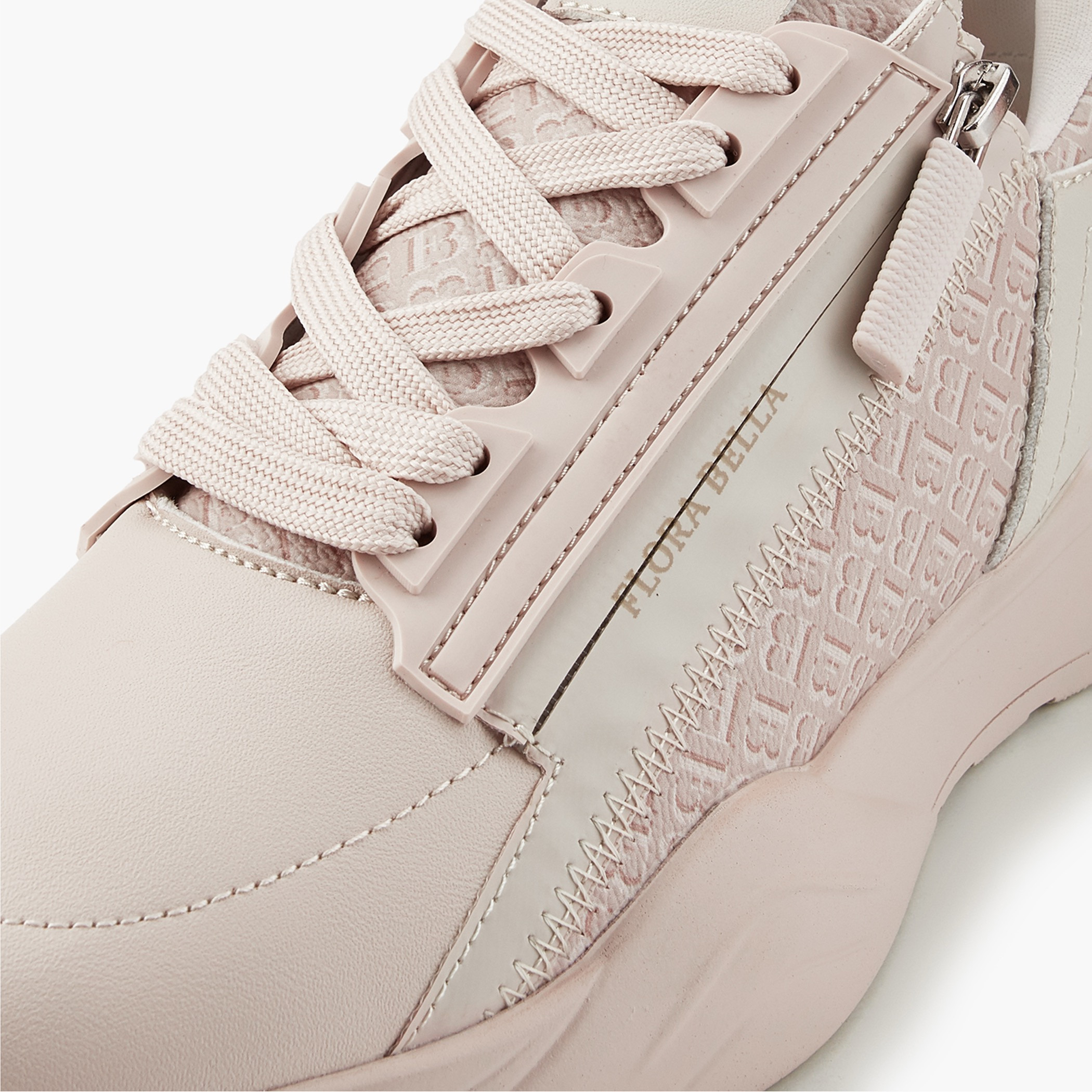 Flora Bella Monogram Print Lace-Up Sneakers-women-shoes-sneakers-image-4