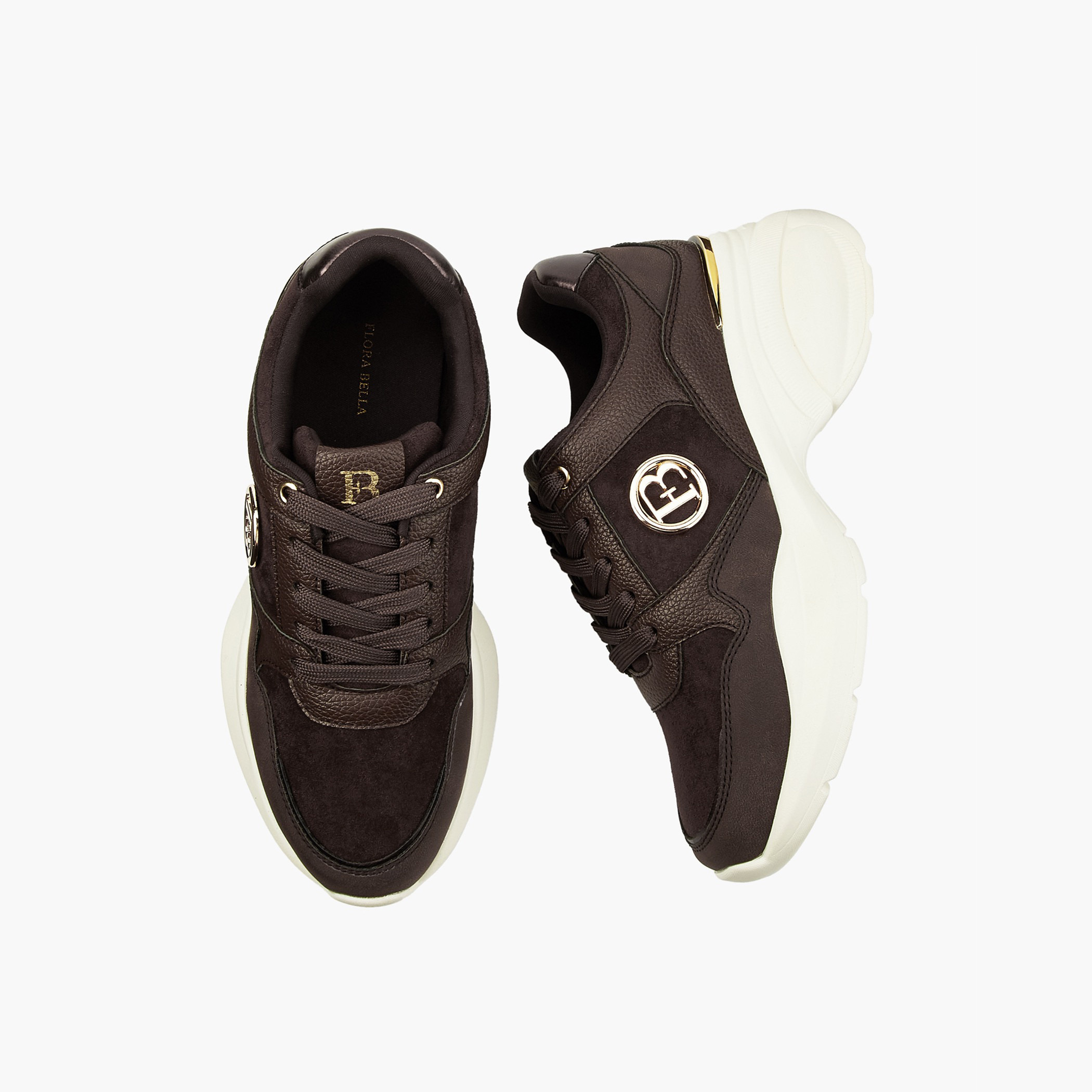 Flora Bella Panelled Lace-Up Sneakers-women-shoes-sneakers-image-1