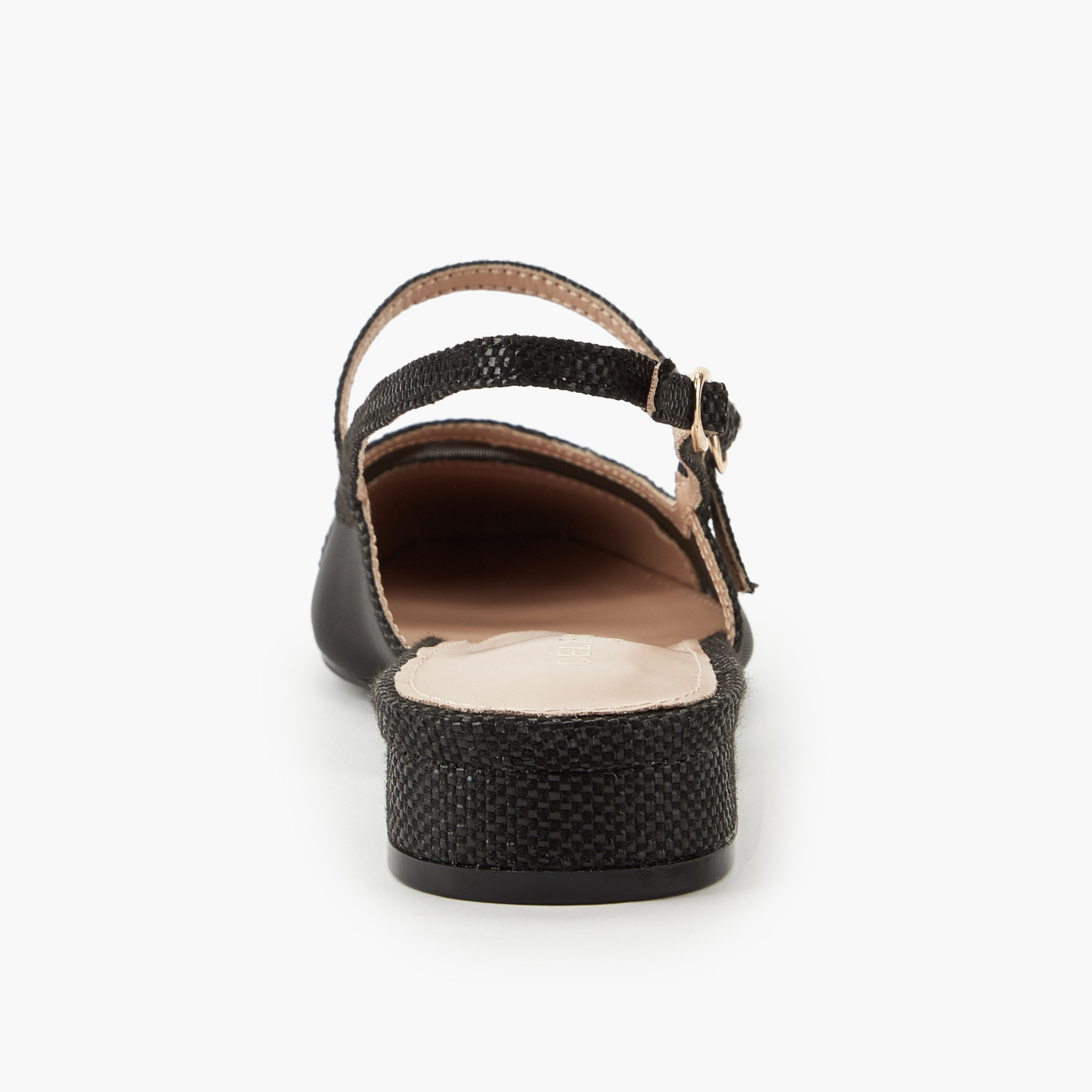 Celeste Women Textured Buckle Closure Sandals-women-shoes-flats-sandals-image-5
