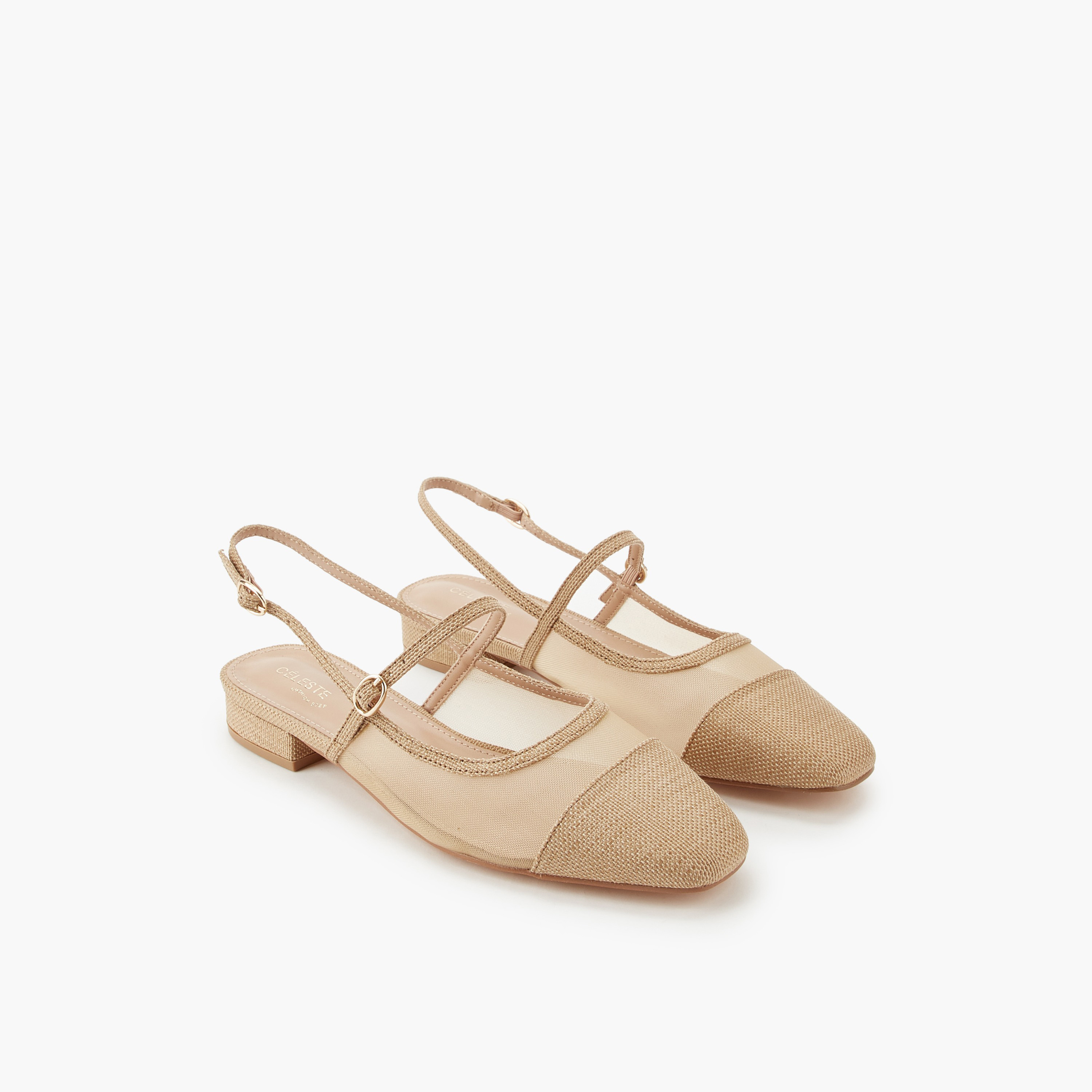 صندل نسائي بارز الملمس بمشبك إغلاق من سيليست-women-shoes-flats-sandals-image-5