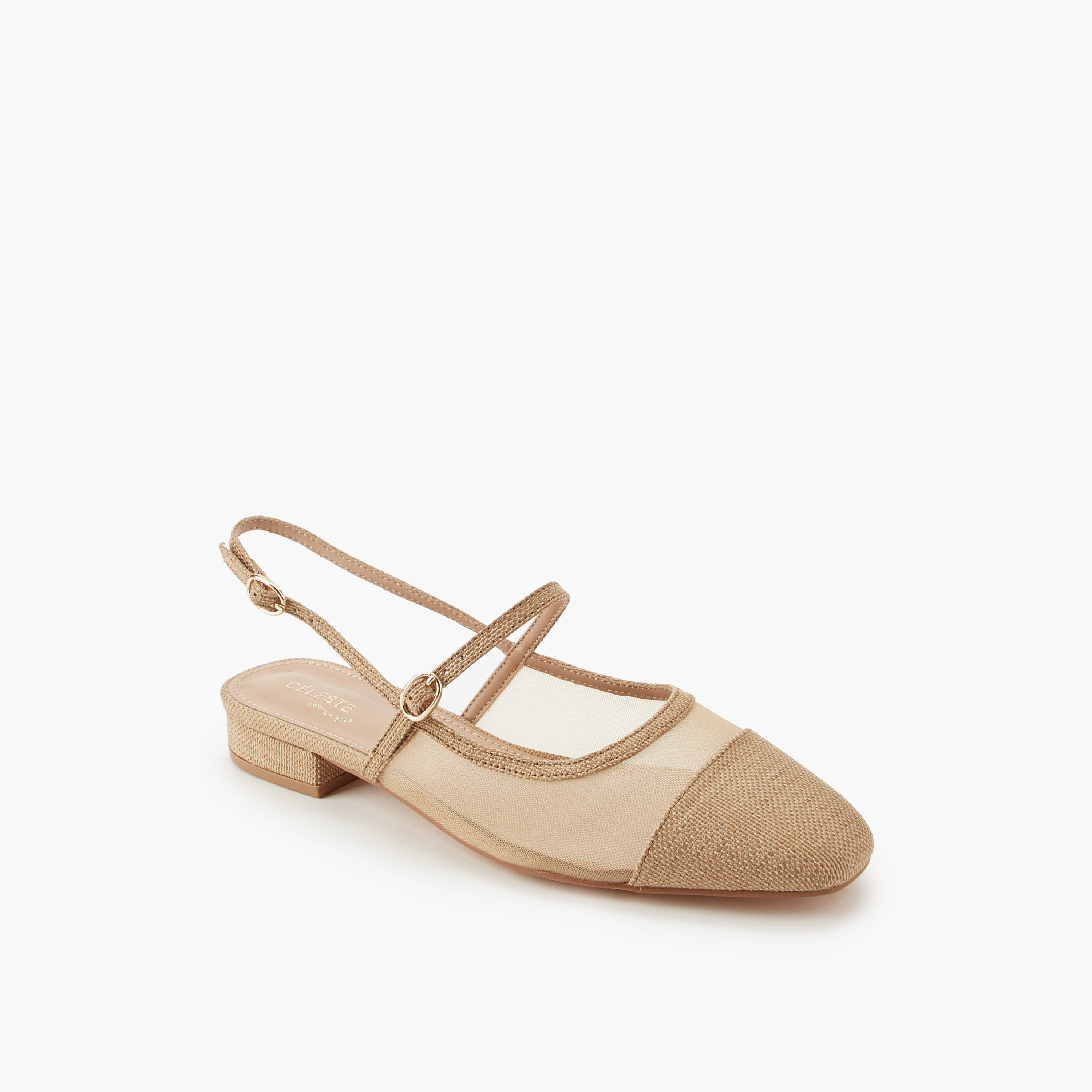 صندل نسائي بارز الملمس بمشبك إغلاق من سيليست-women-shoes-flats-sandals-image-4