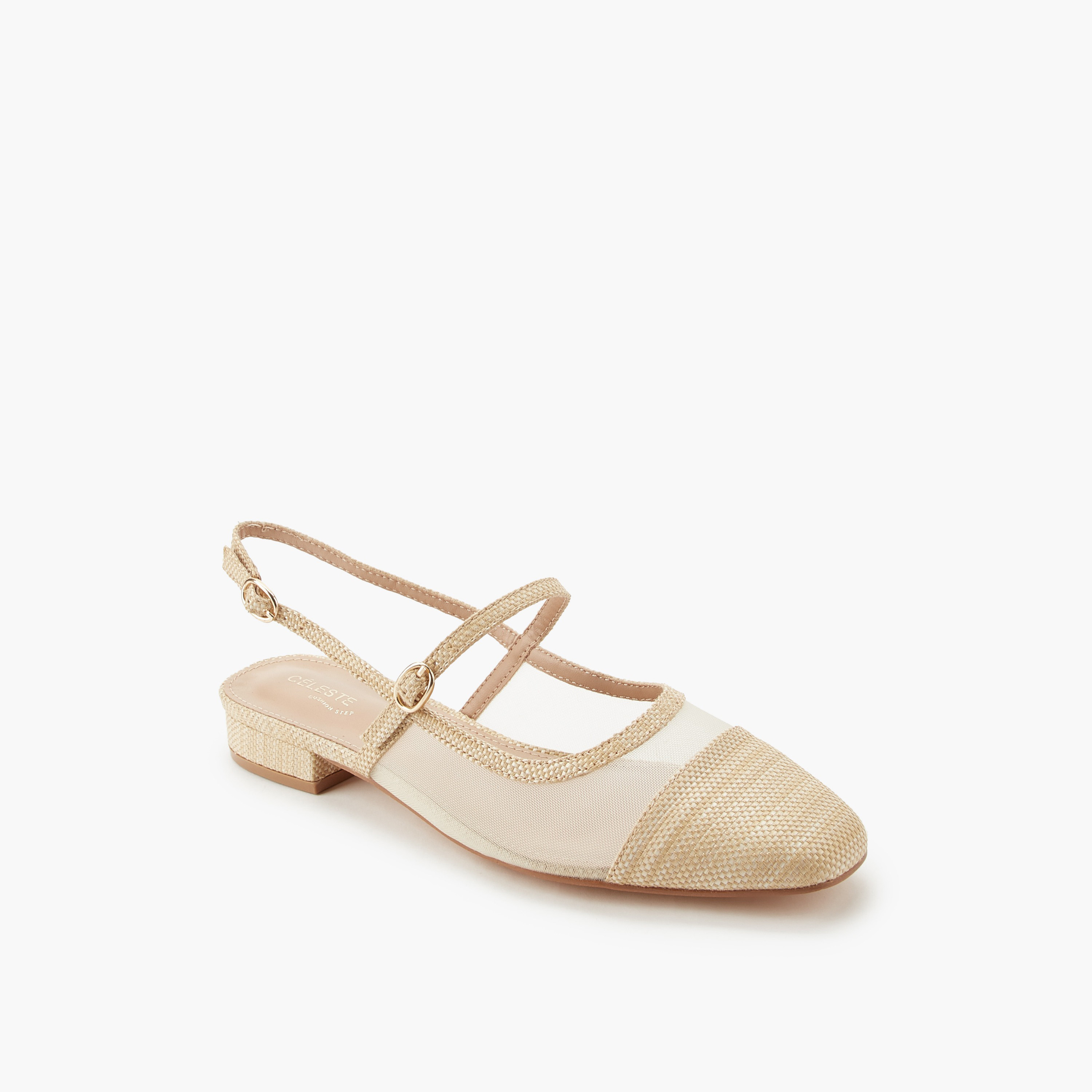 صندل نسائي بارز الملمس بمشبك إغلاق من سيليست-women-shoes-flats-sandals-image-4