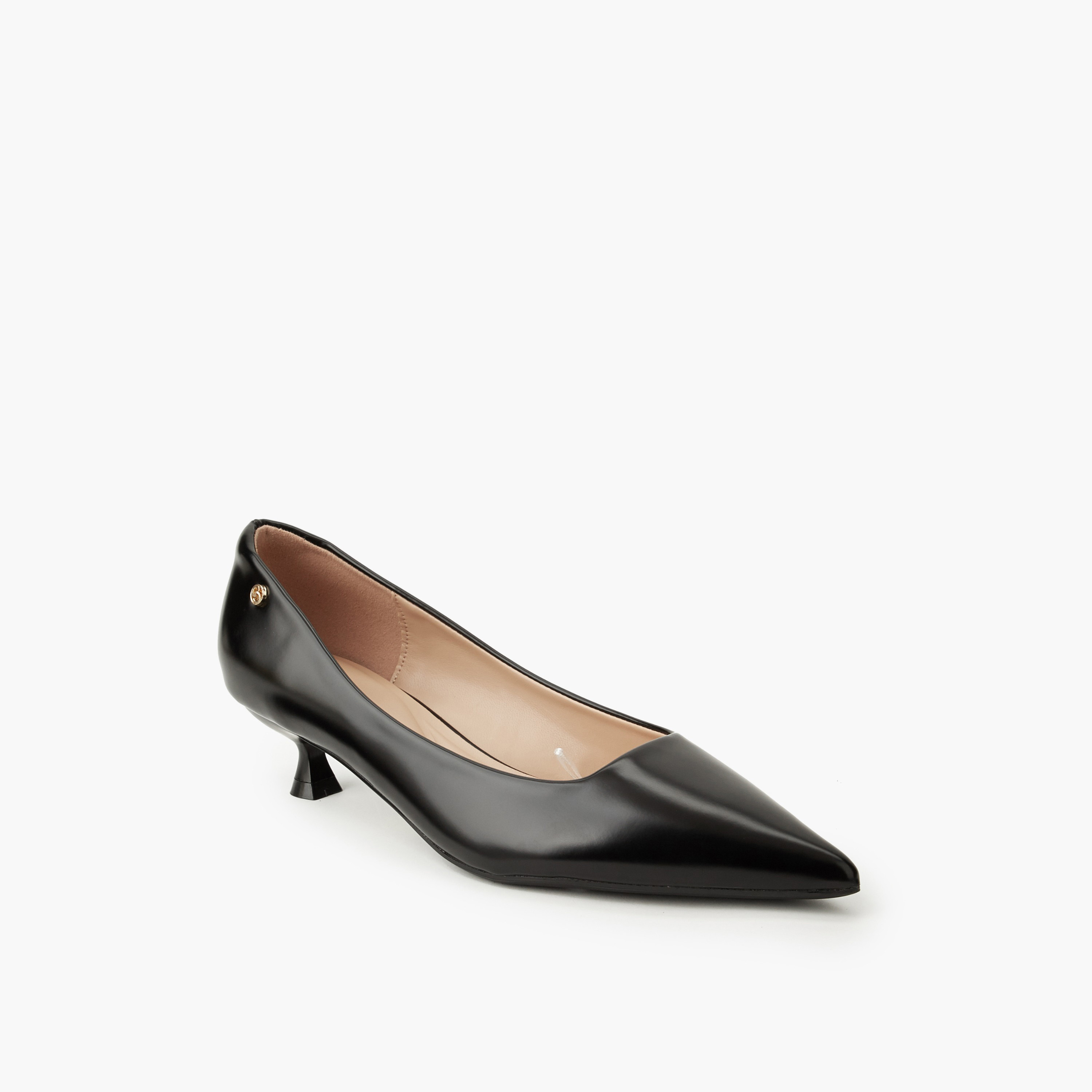 Celeste Women Pointed Toe Kitten Heel Shoes-women-shoes-heels-image-2