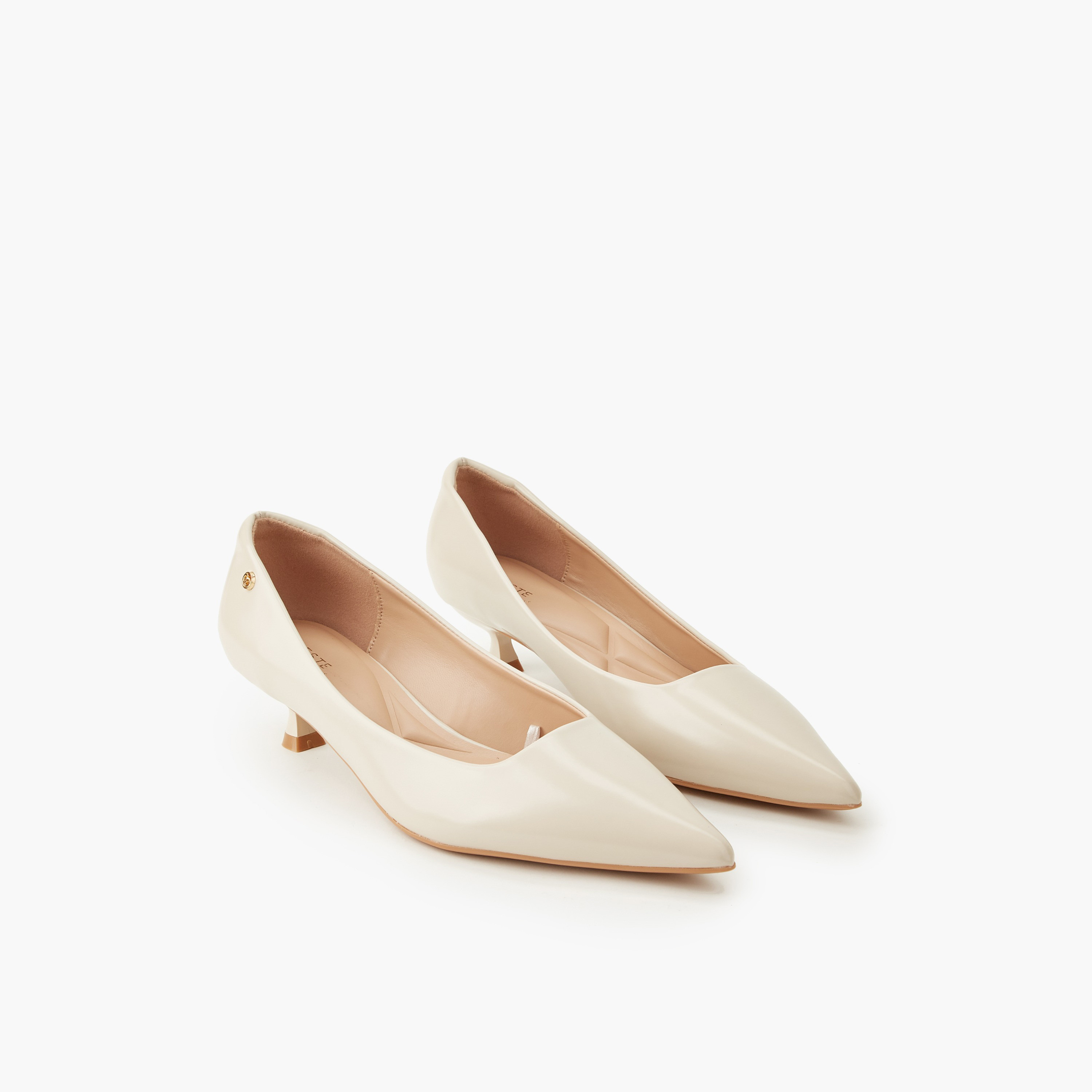 Celeste Women Pointed Toe Kitten Heel Shoes-women-shoes-heels-image-1