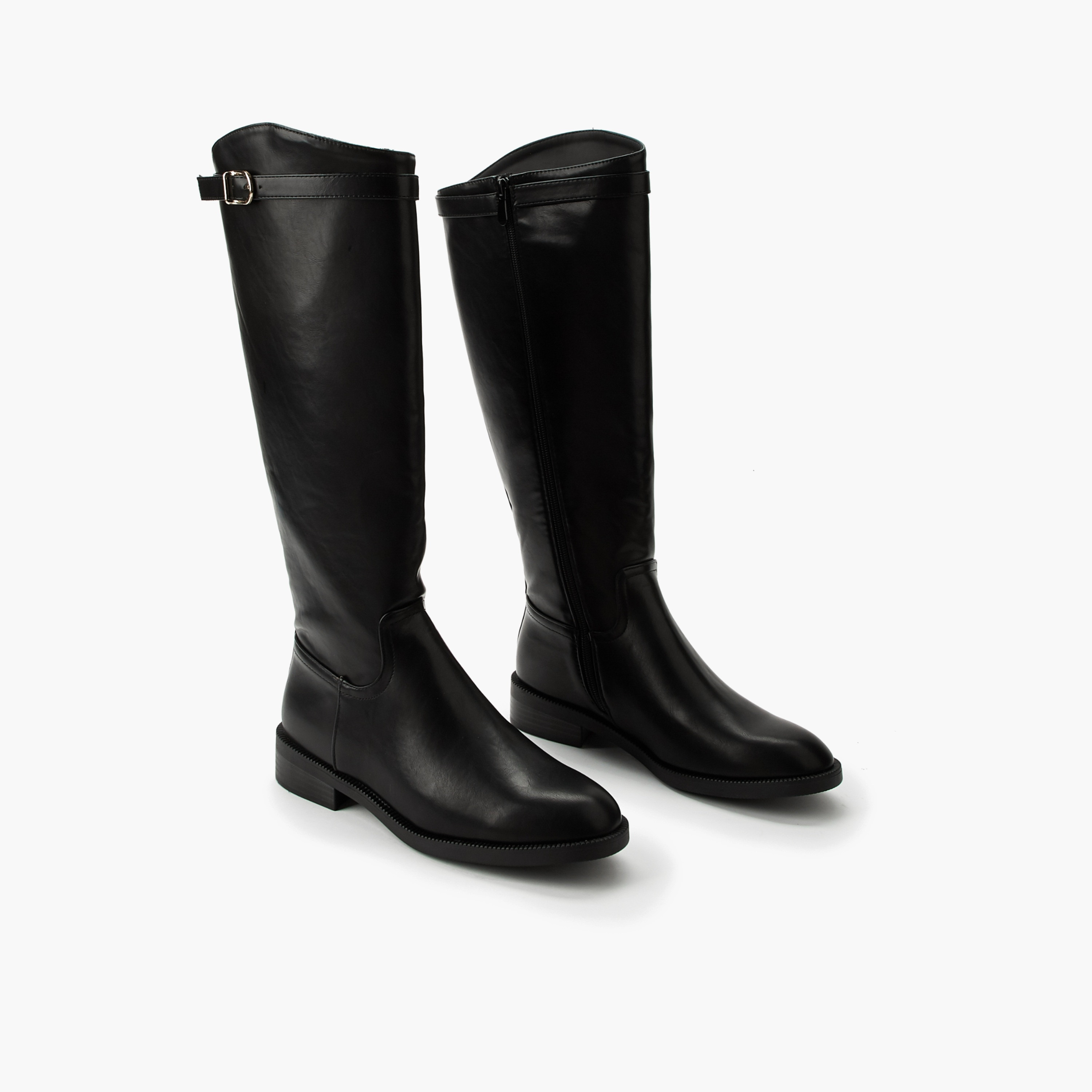 Celeste Women Zip Closure High Shaft Boots-women-shoes-boots-image-1