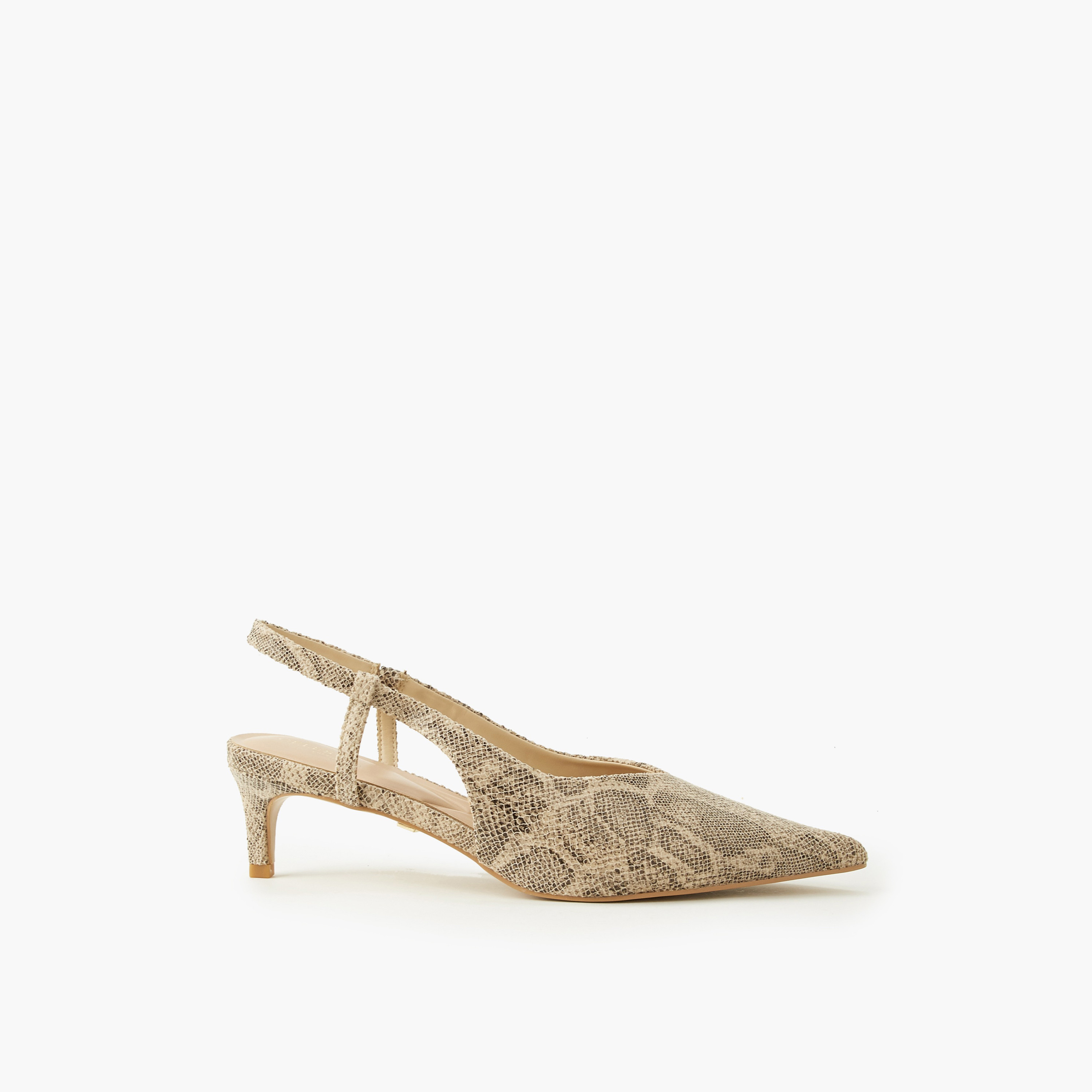 Celeste Women Textured Kitten Heel Slingback Shoes-women-shoes-heels-image-3