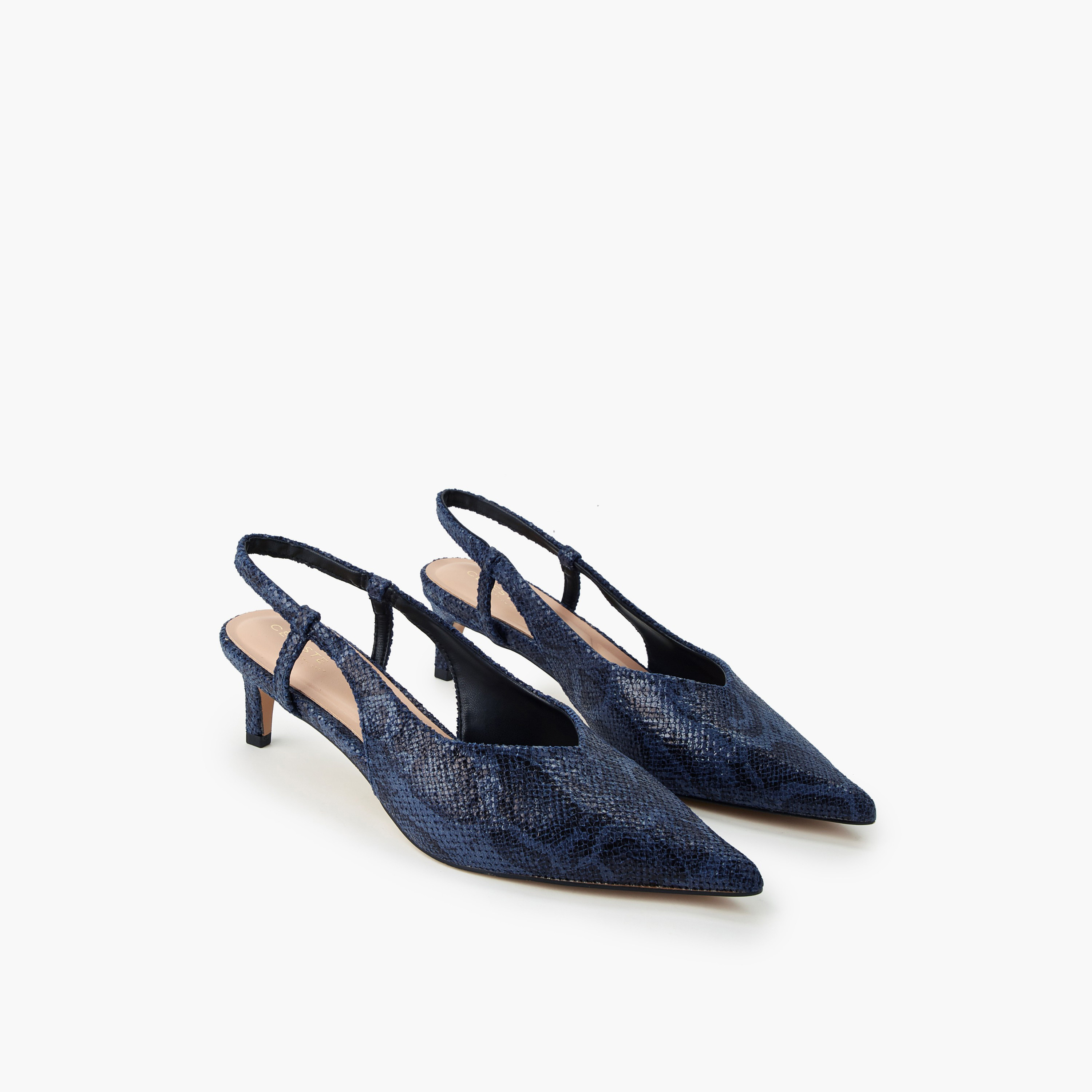 حذاء بكعب صغير مزخرف مفتوح من الخلف للنساء من سيسيليت-women-shoes-heels-image-1