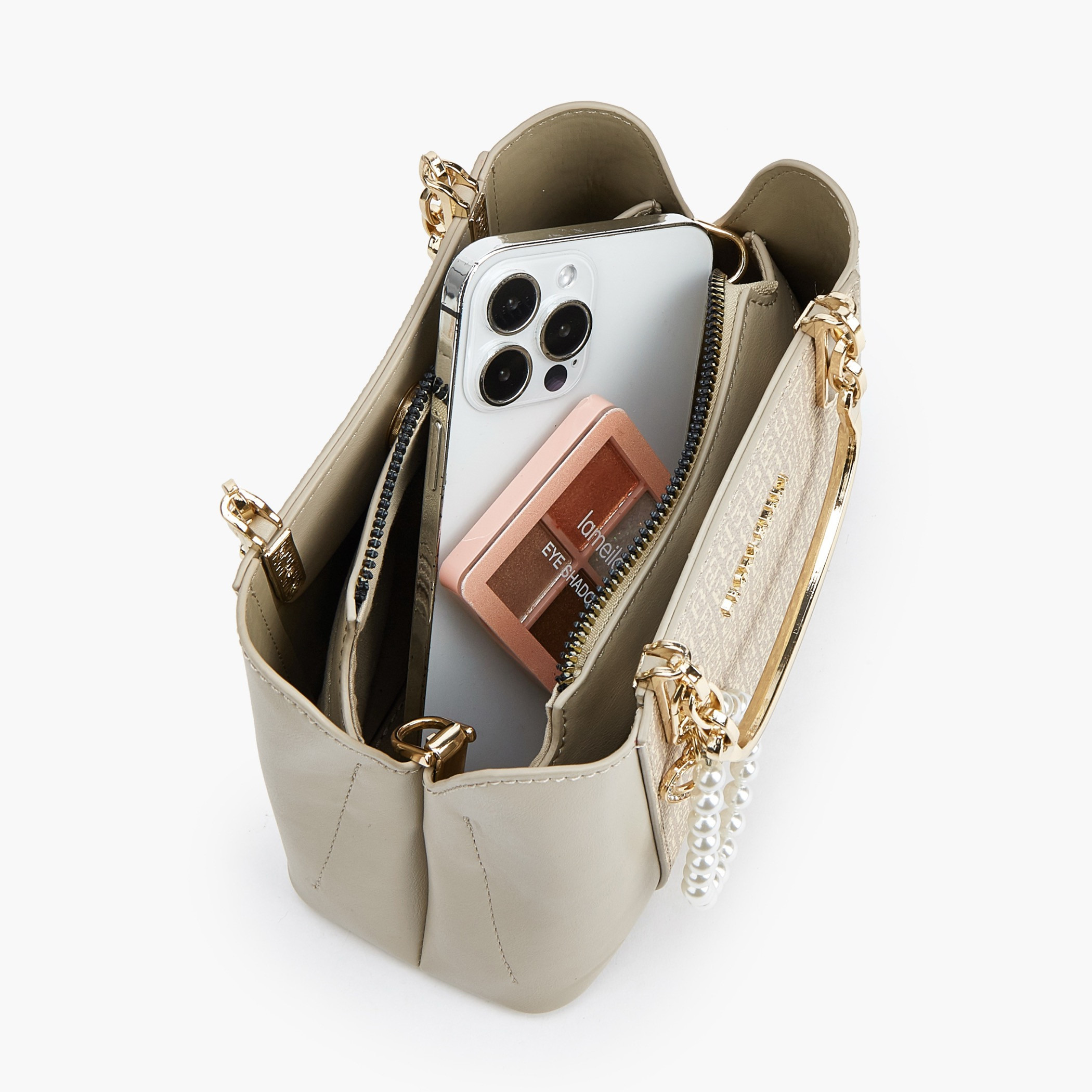 Flora Bella Monogram Print Tote Bag with Pearl Charm-women-bagsandwallets-handbags-image-7