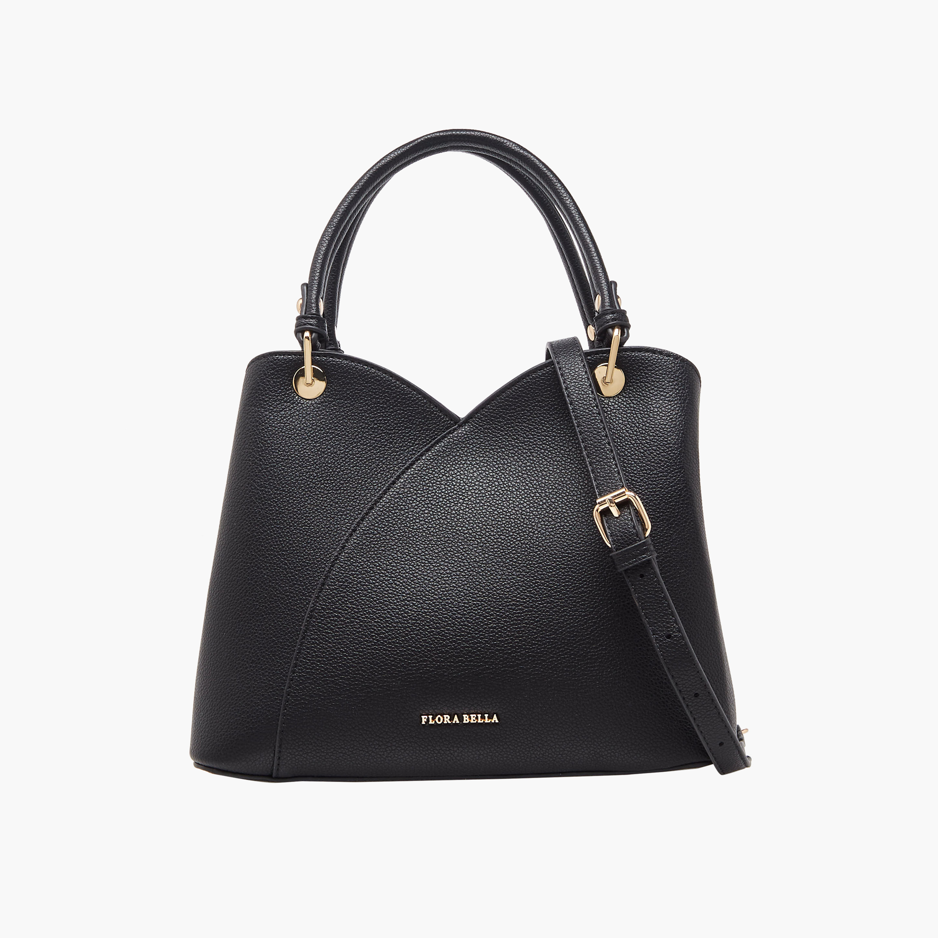 Flora Bella Textured Tote Bag with Detachable Strap-women-bagsandwallets-handbags-image-1