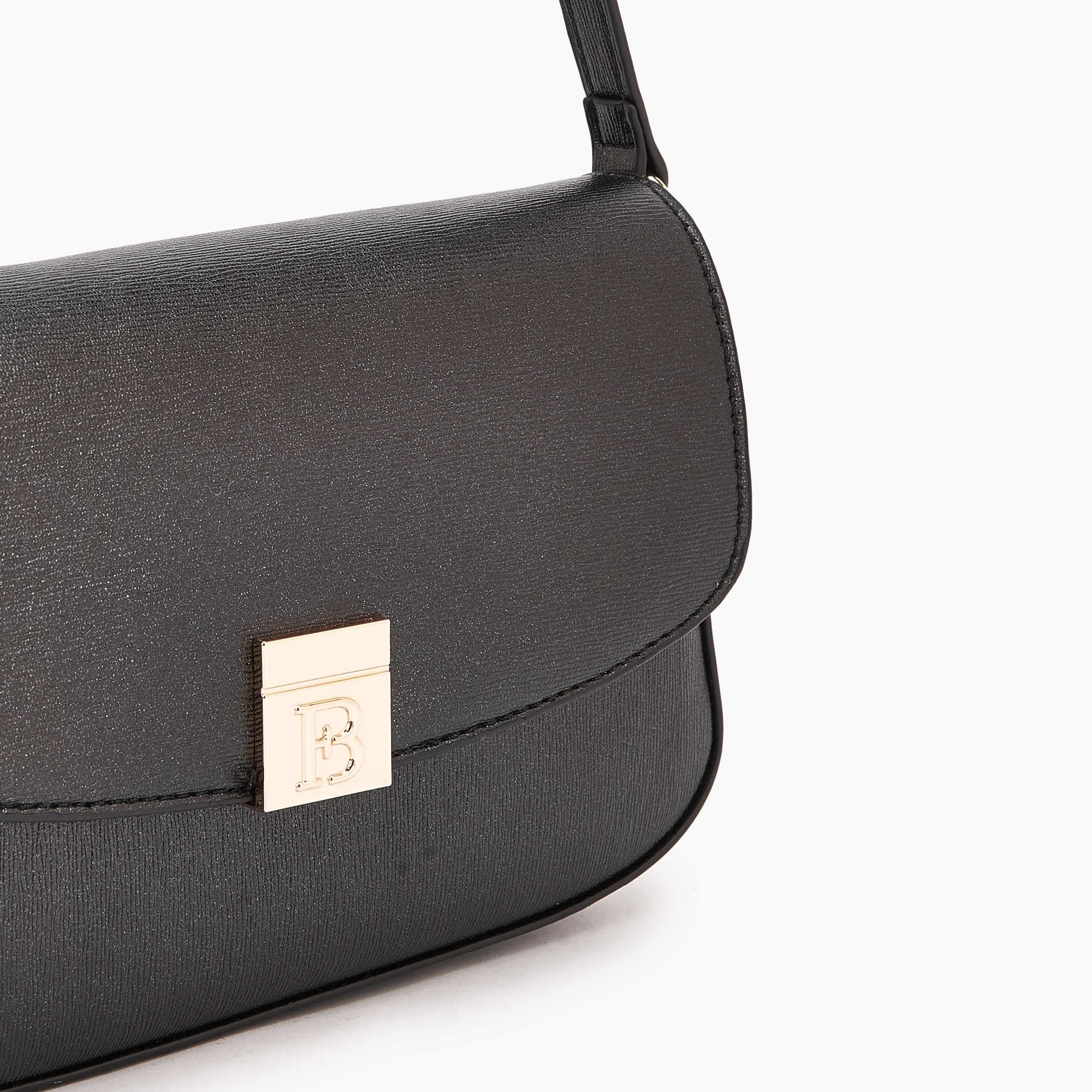 Flora Bella Textured Shoulder Bag with Button Closure-women-bagsandwallets-handbags-image-3
