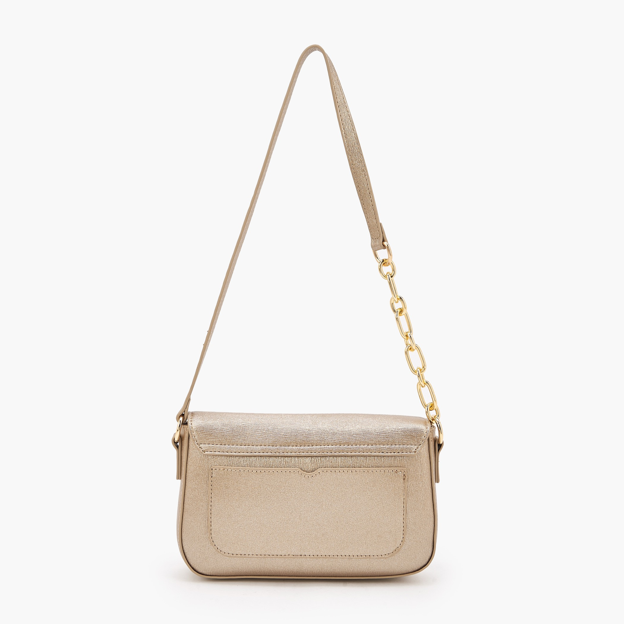 شنطة كتف بارزة الملمس بزر إغلاق من فلورا بيلا-women-bagsandwallets-handbags-image-4