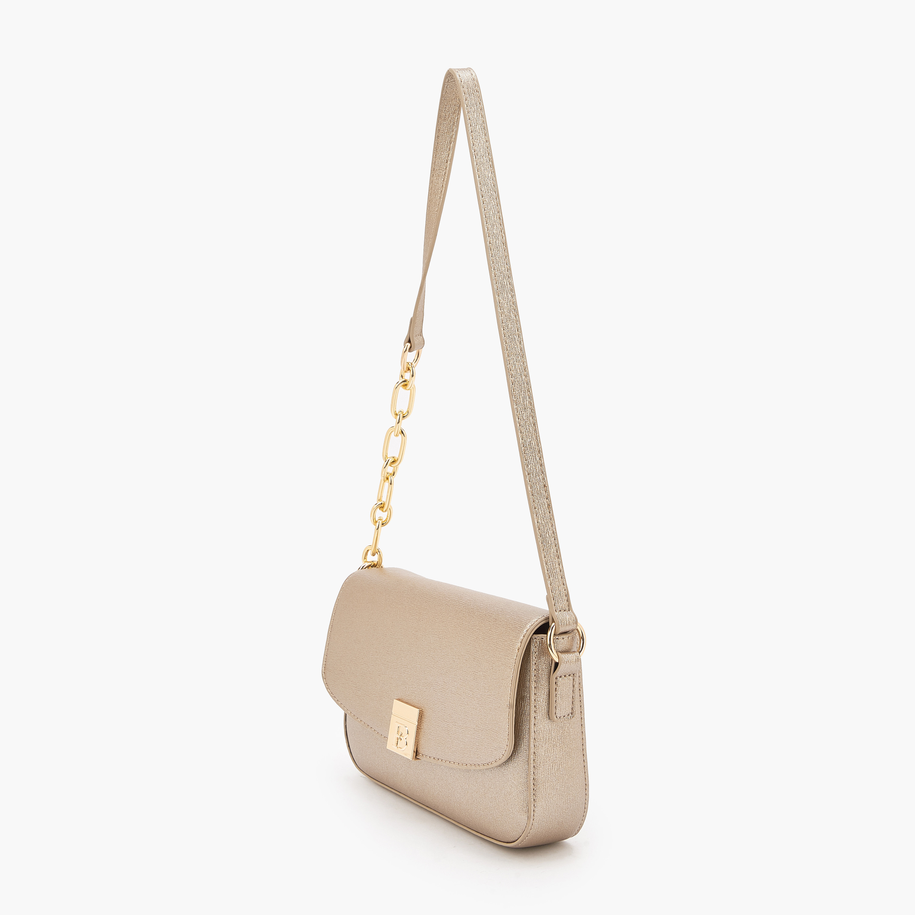 شنطة كتف بارزة الملمس بزر إغلاق من فلورا بيلا-women-bagsandwallets-handbags-image-5