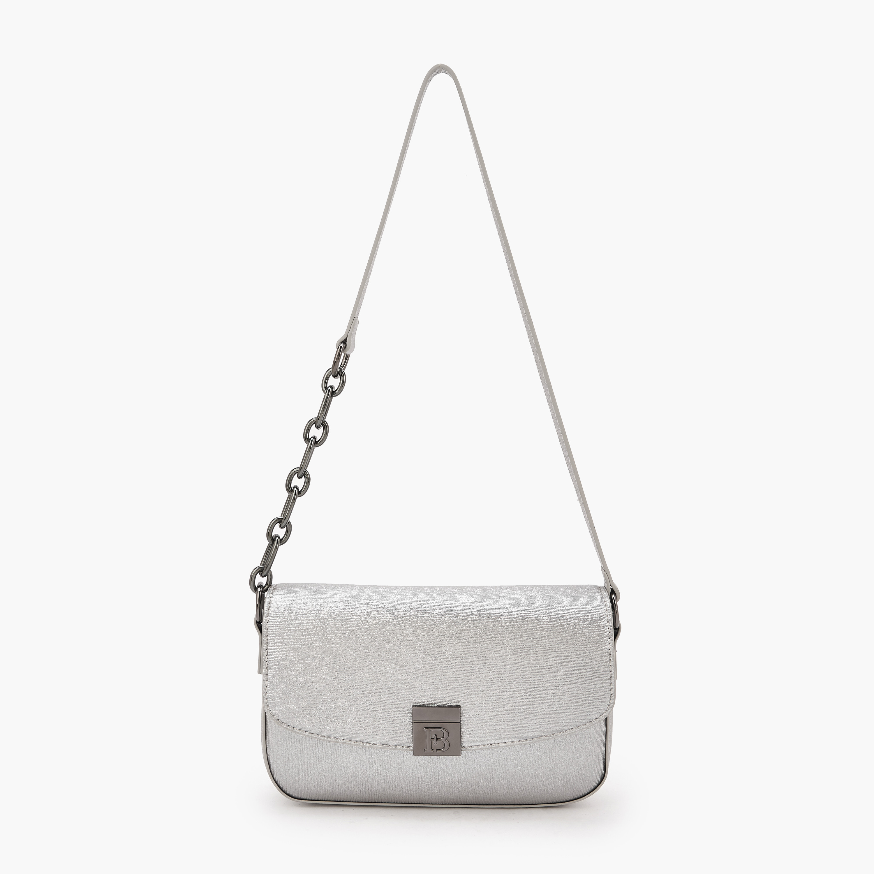 شنطة كتف بارزة الملمس بزر إغلاق من فلورا بيلا-women-bagsandwallets-handbags-image-1