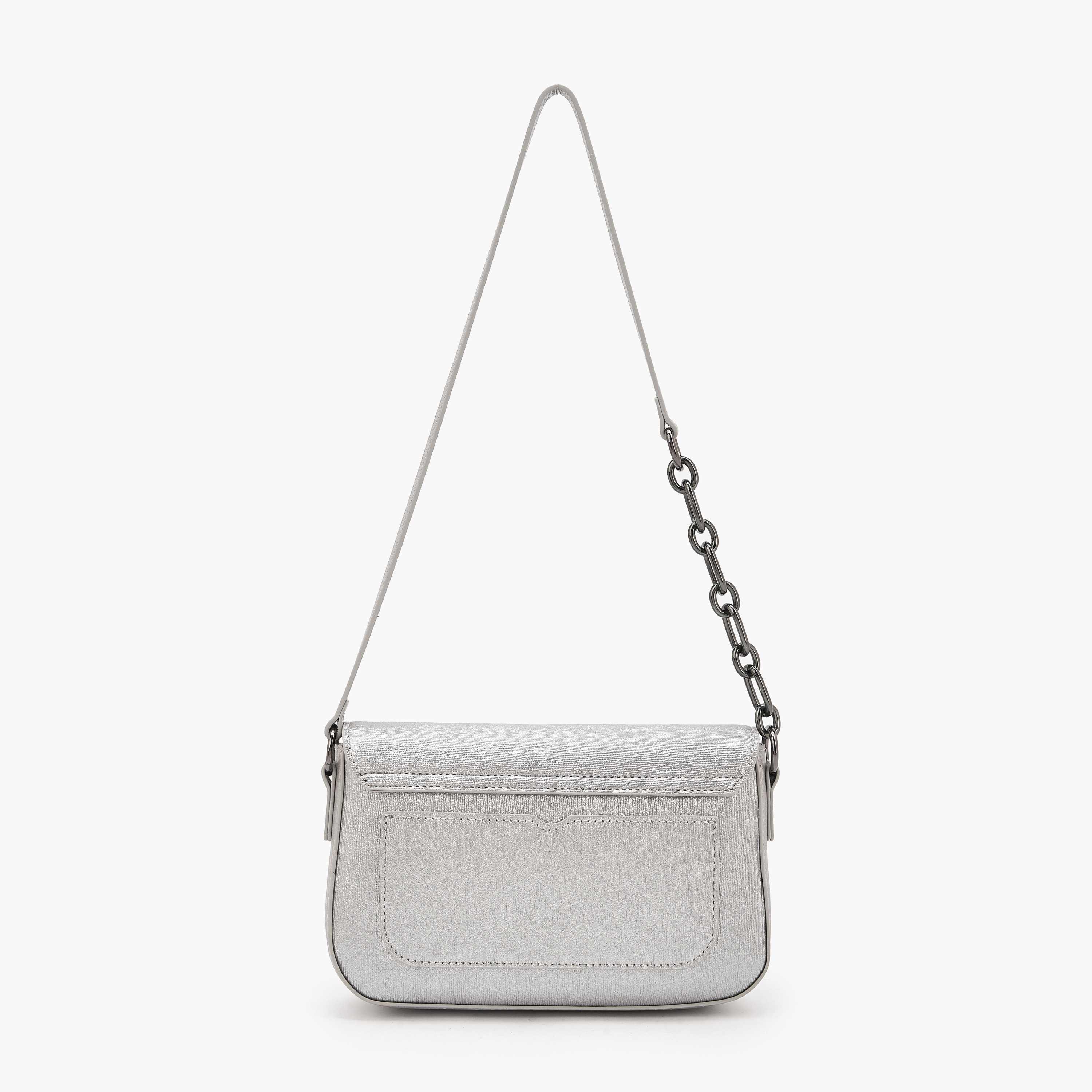 شنطة كتف بارزة الملمس بزر إغلاق من فلورا بيلا-women-bagsandwallets-handbags-image-4