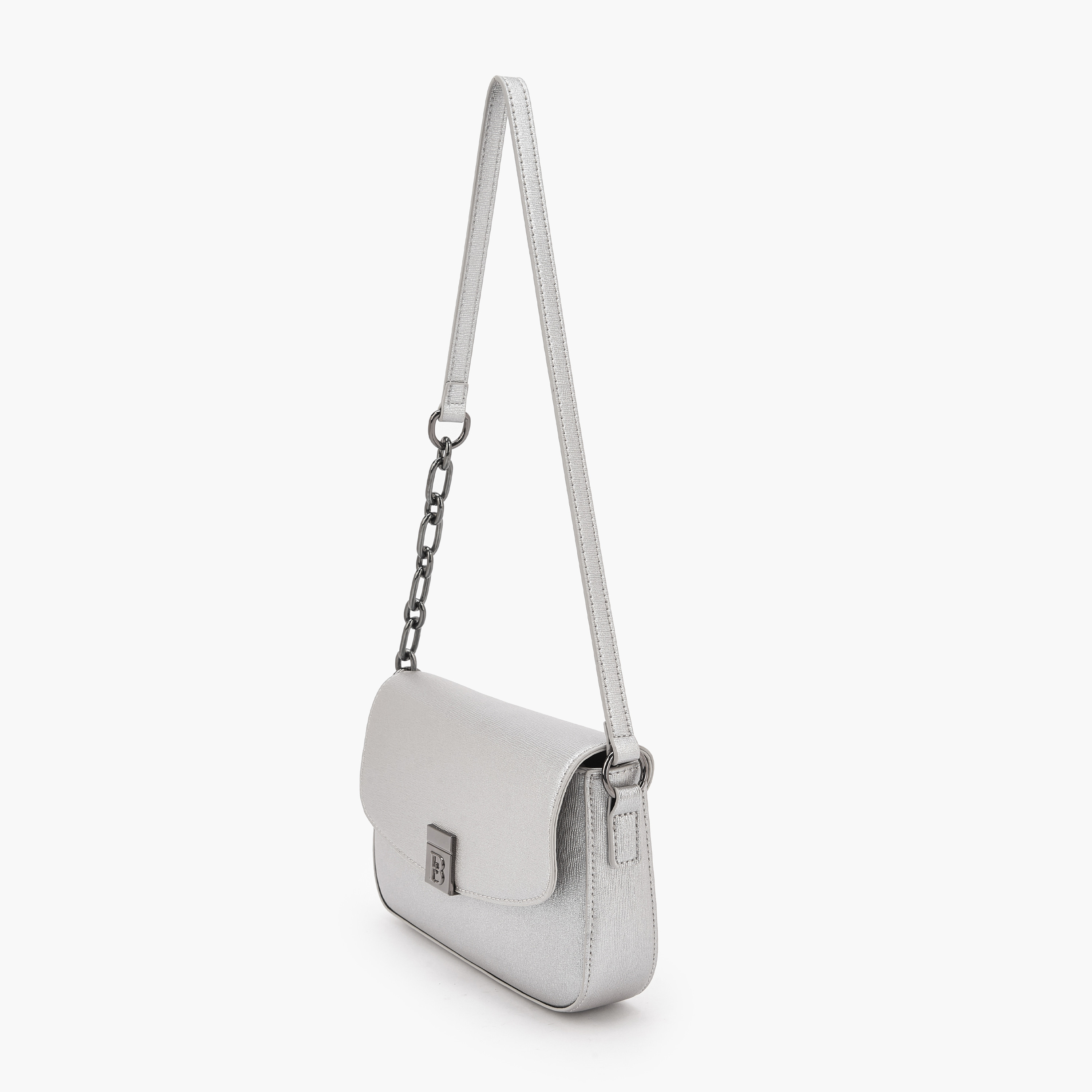شنطة كتف بارزة الملمس بزر إغلاق من فلورا بيلا-women-bagsandwallets-handbags-image-5