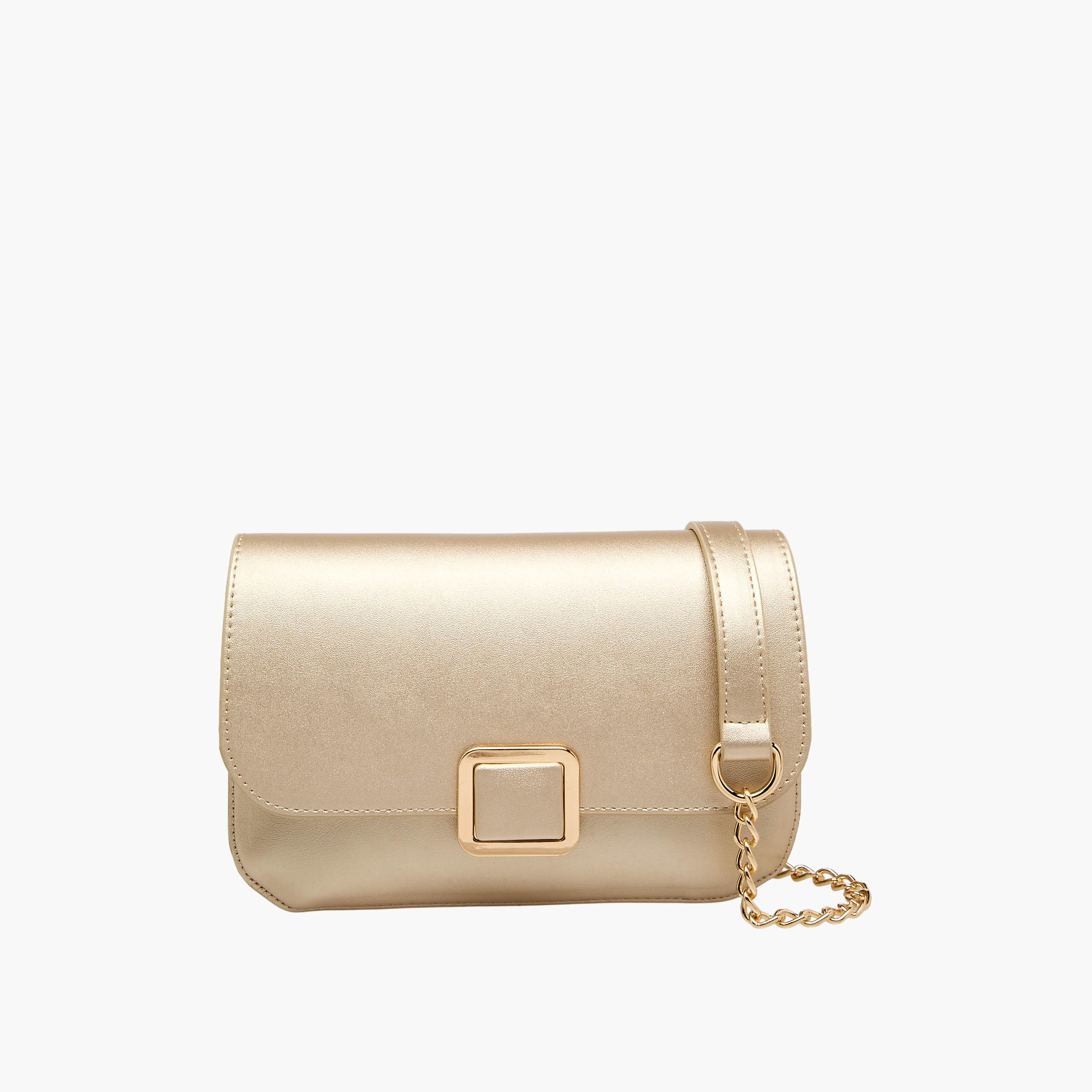 شنطة كروس بودي بارزة الملمس بحزام سلسلة قابل للفصل من فلورا بيلا-women-bagsandwallets-handbags-image-1