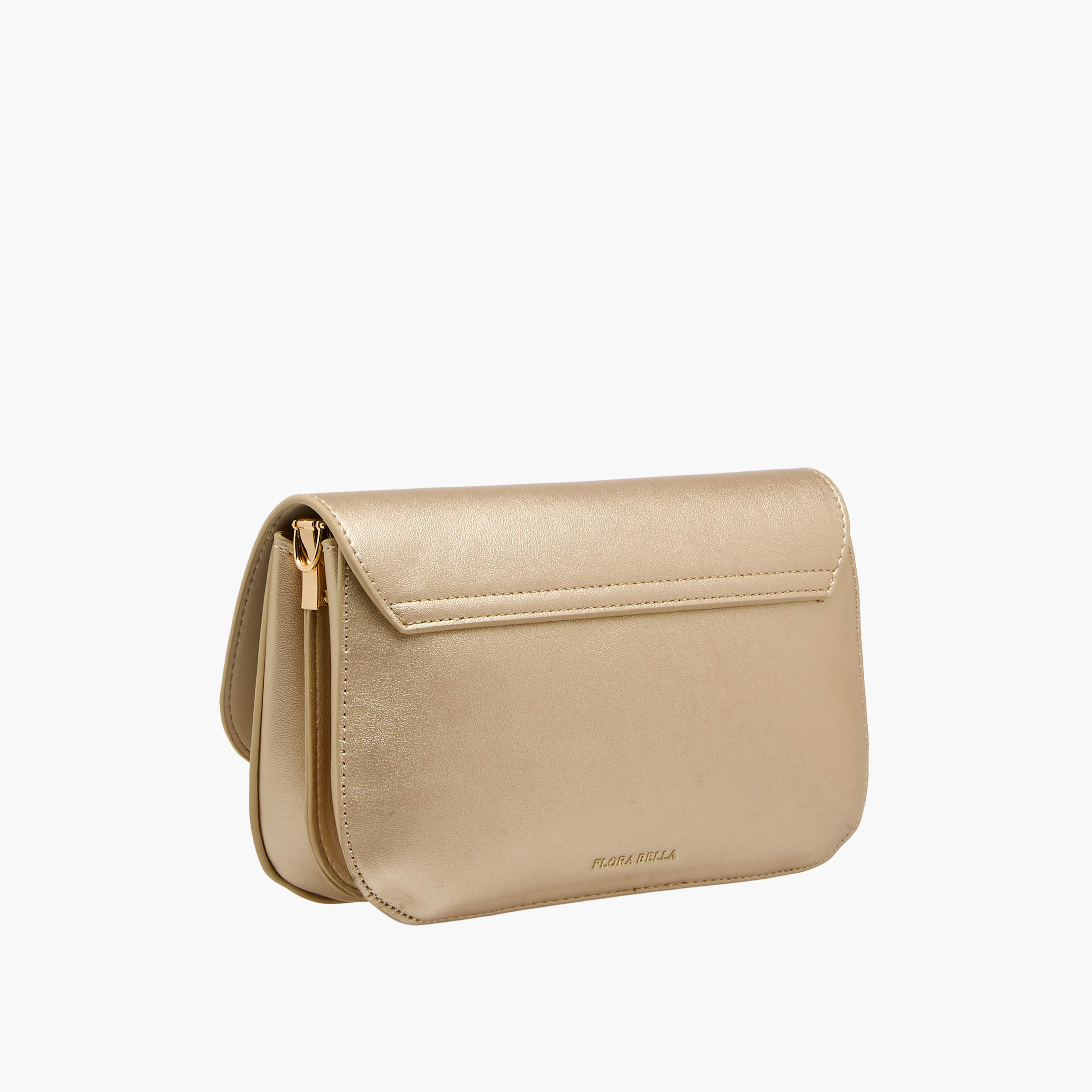 شنطة كروس بودي بارزة الملمس بحزام سلسلة قابل للفصل من فلورا بيلا-women-bagsandwallets-handbags-image-5